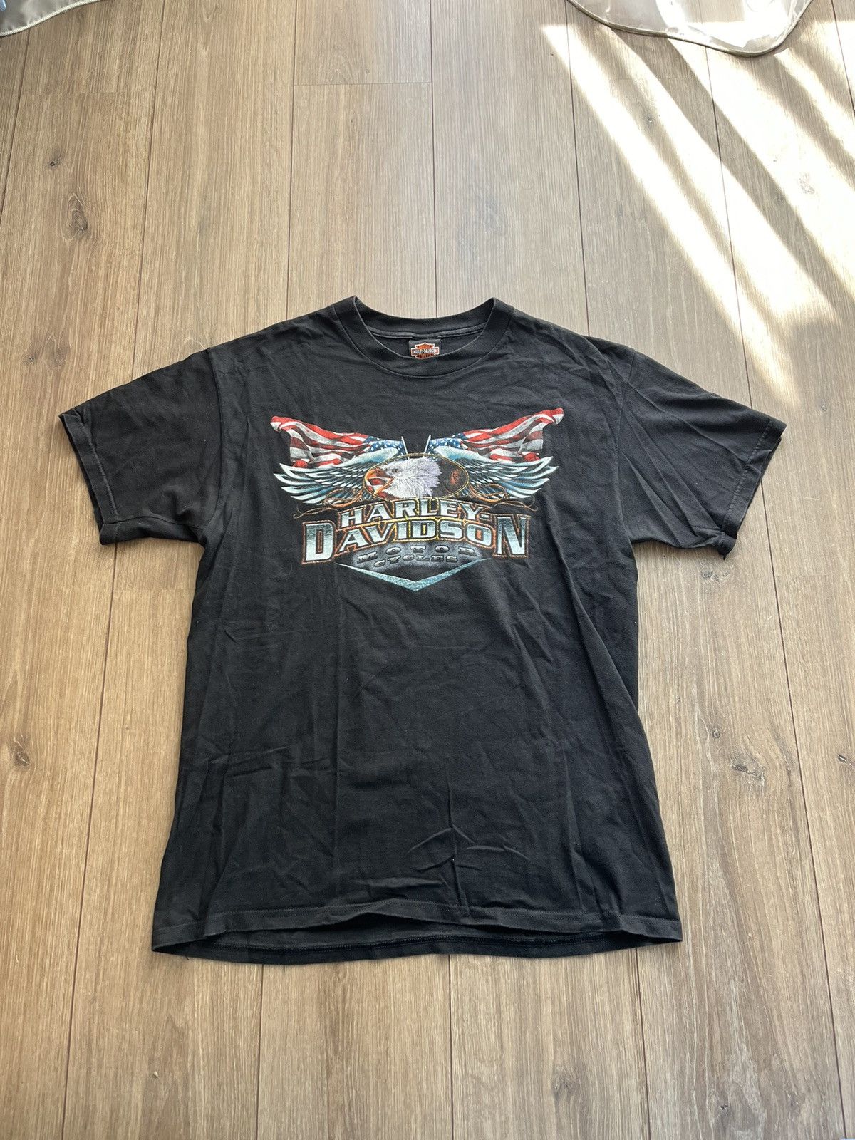 Other Harley Davidson 1998 American eagle tshirt 2yk Size US L / EU 52-54 / 3 - 1 Thumbnail
