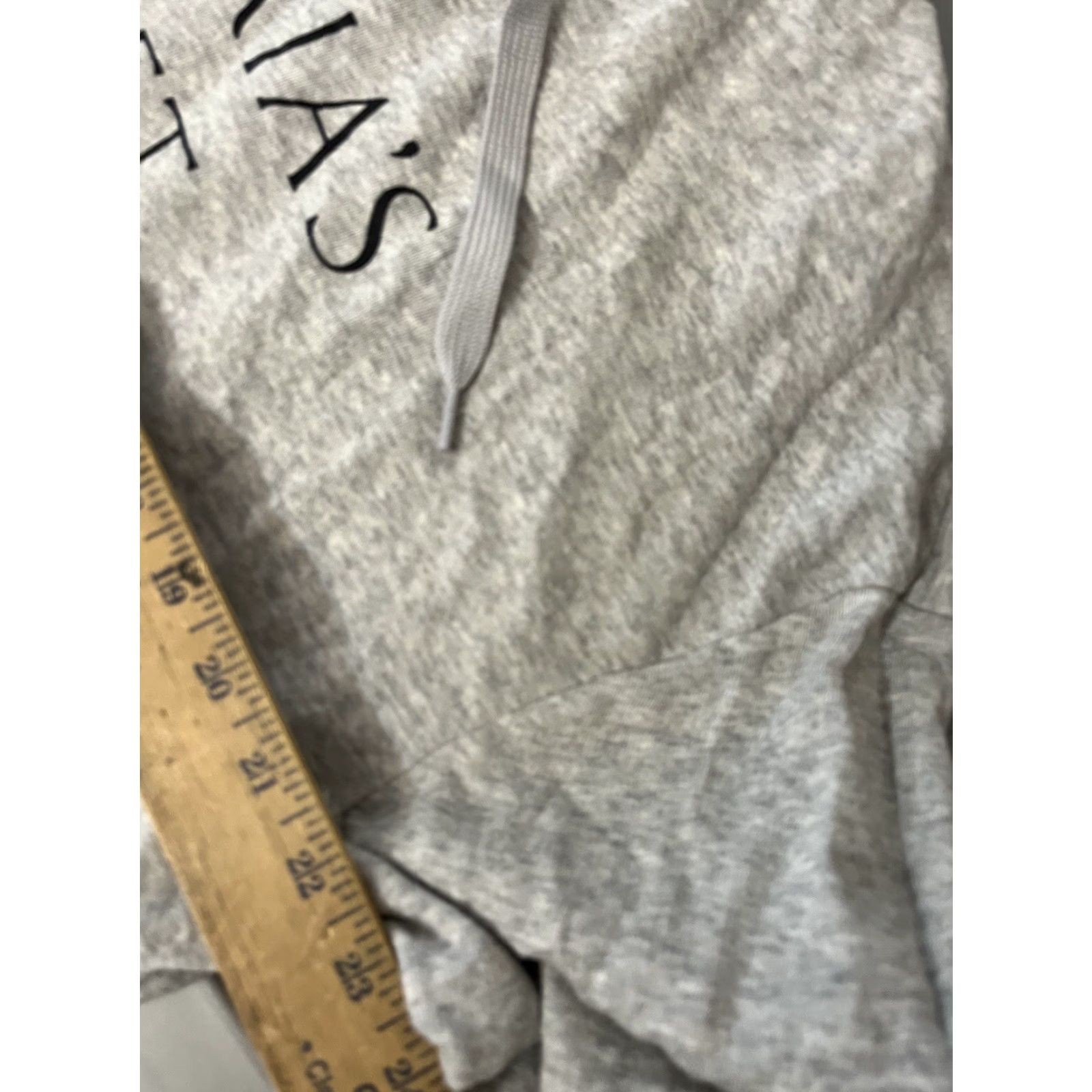 Victoria's Secret VINTAGE Victoria's Secret Fleece Pullover Hoodie Women Large Gray Activewear Pullover Lightweight Size L / US 10 / IT 46 - 5 Thumbnail