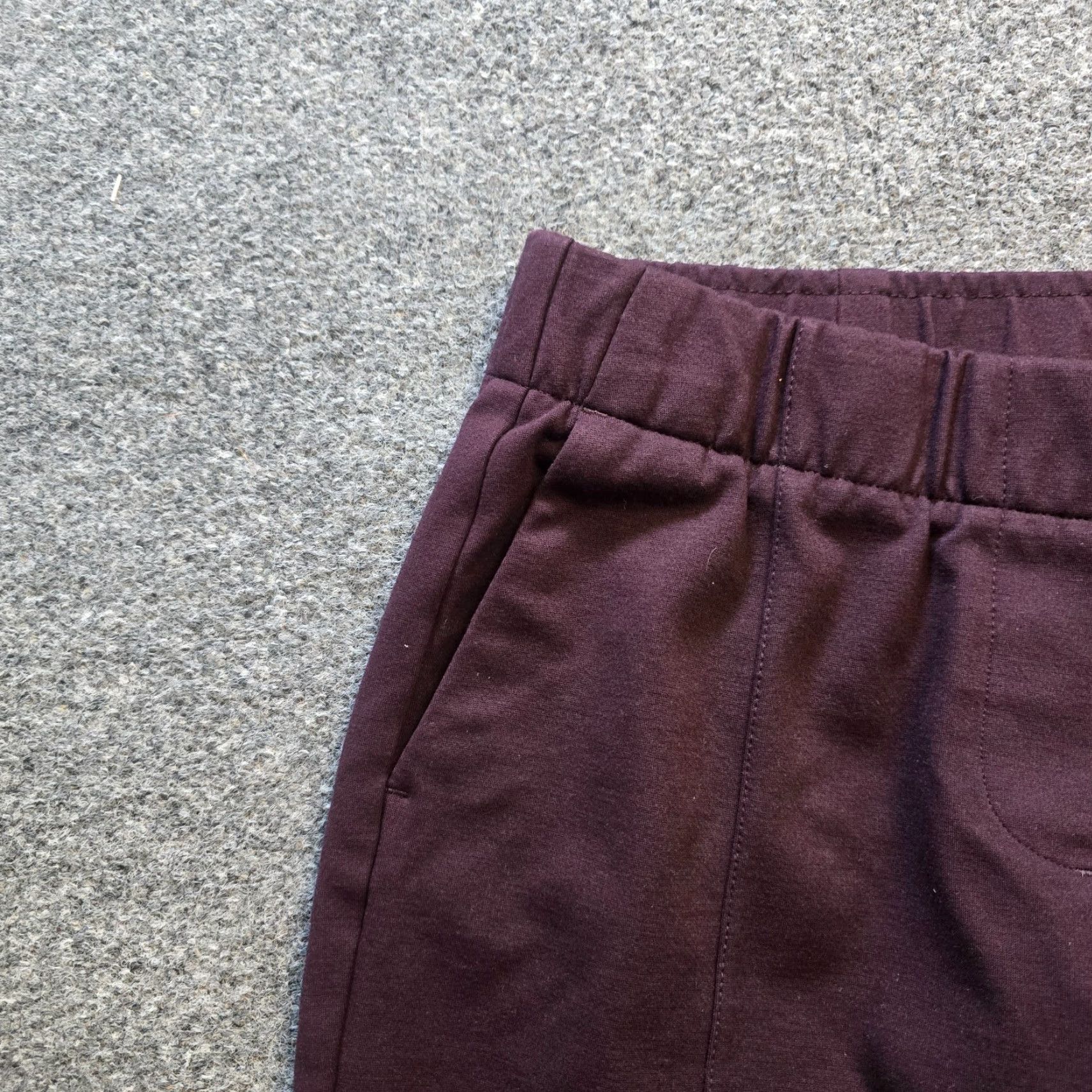 J. Jill J Jill Pants Womens Medium Petite Purple Ponte Slim Leg Stretch Capsule Casual Size 32" / US 10 / IT 46 - 3 Thumbnail