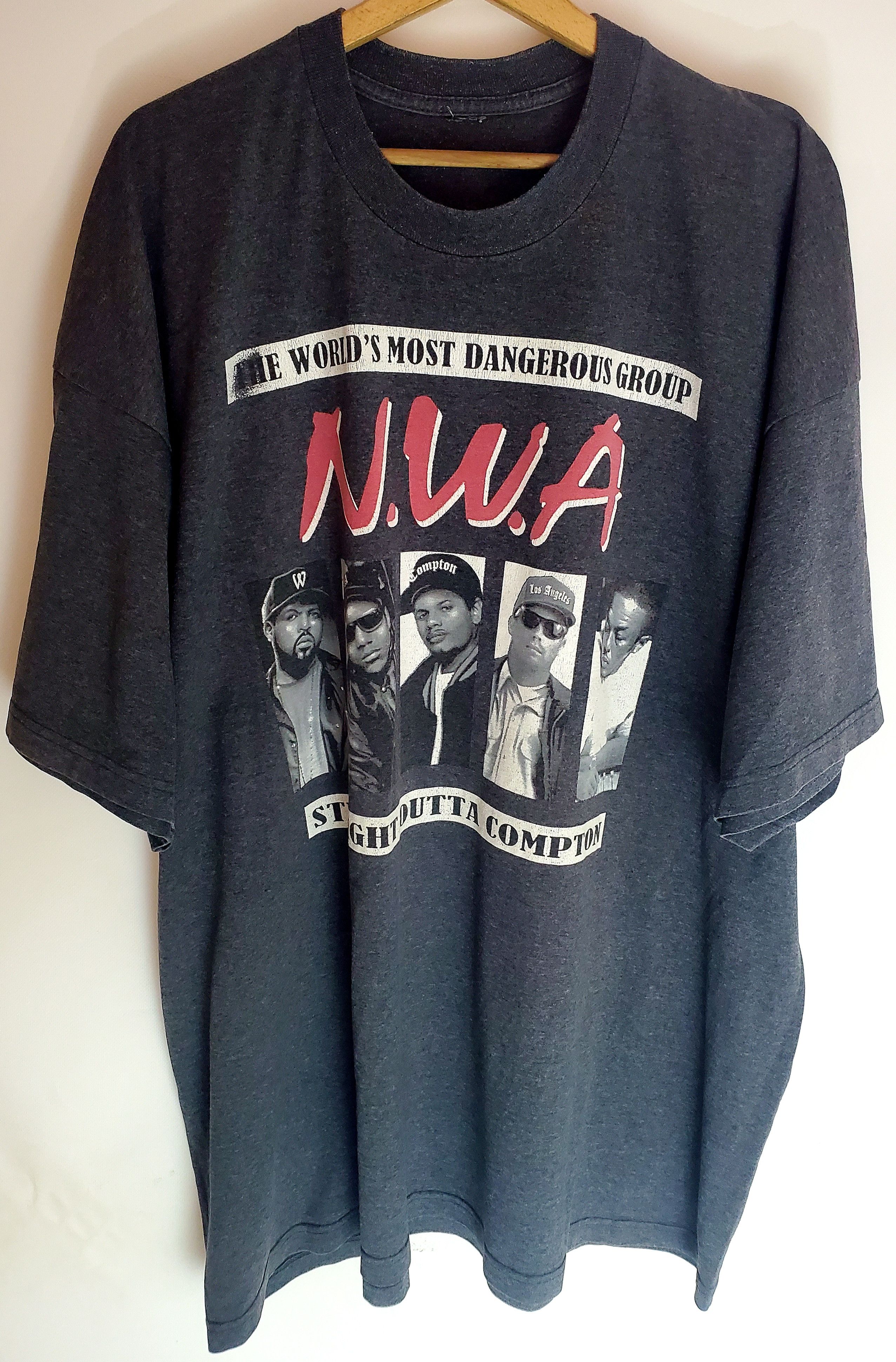 Band Tees Vintage NWA Straight Out of Compton Shirt size XXXL Size US XXL / EU 58 / 5 - 1 Thumbnail