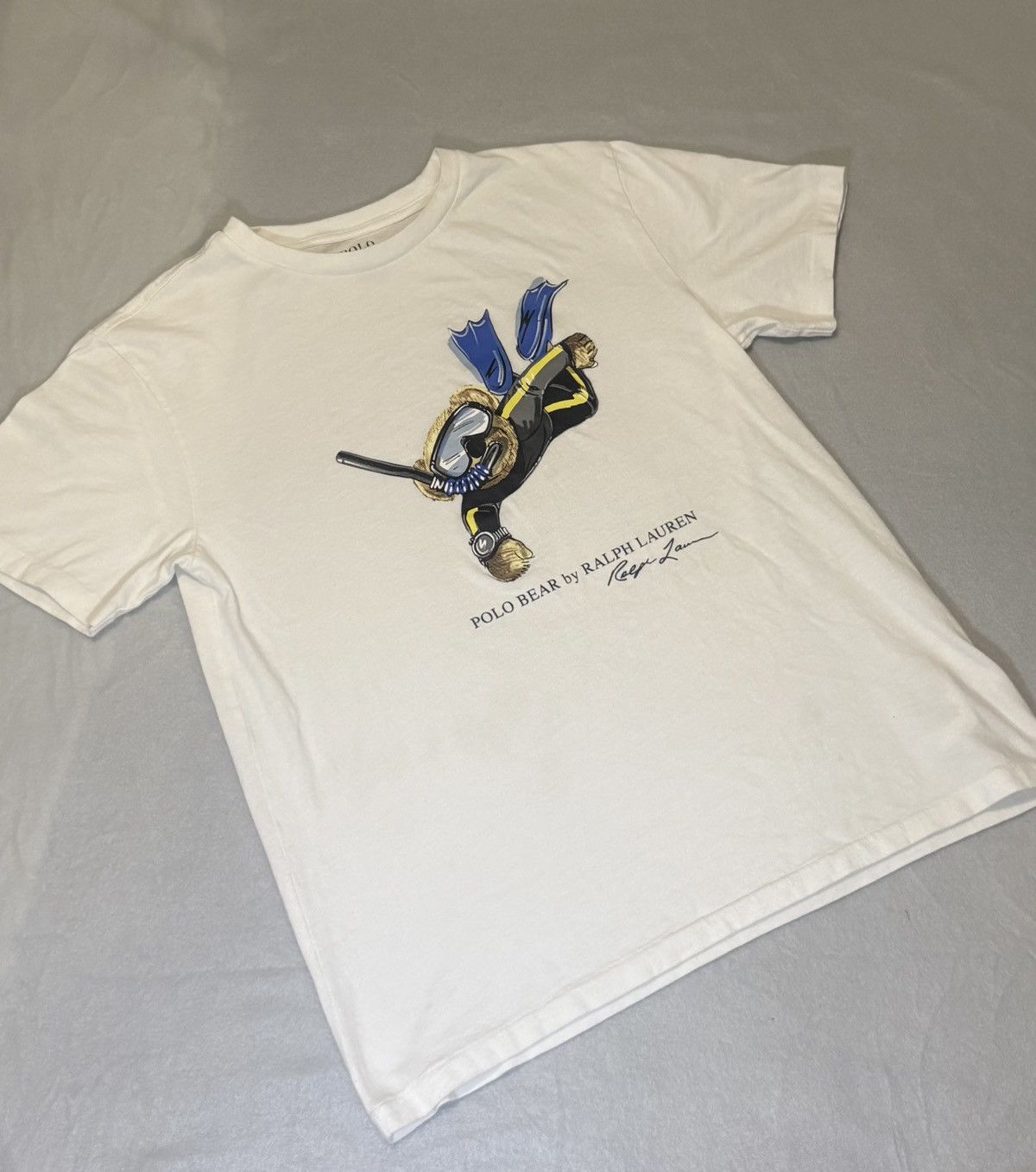 Polo Ralph Lauren Polo Ralph Lauren Graphic Diver Tee Size US L / EU 52-54 / 3 - 2 Thumbnail