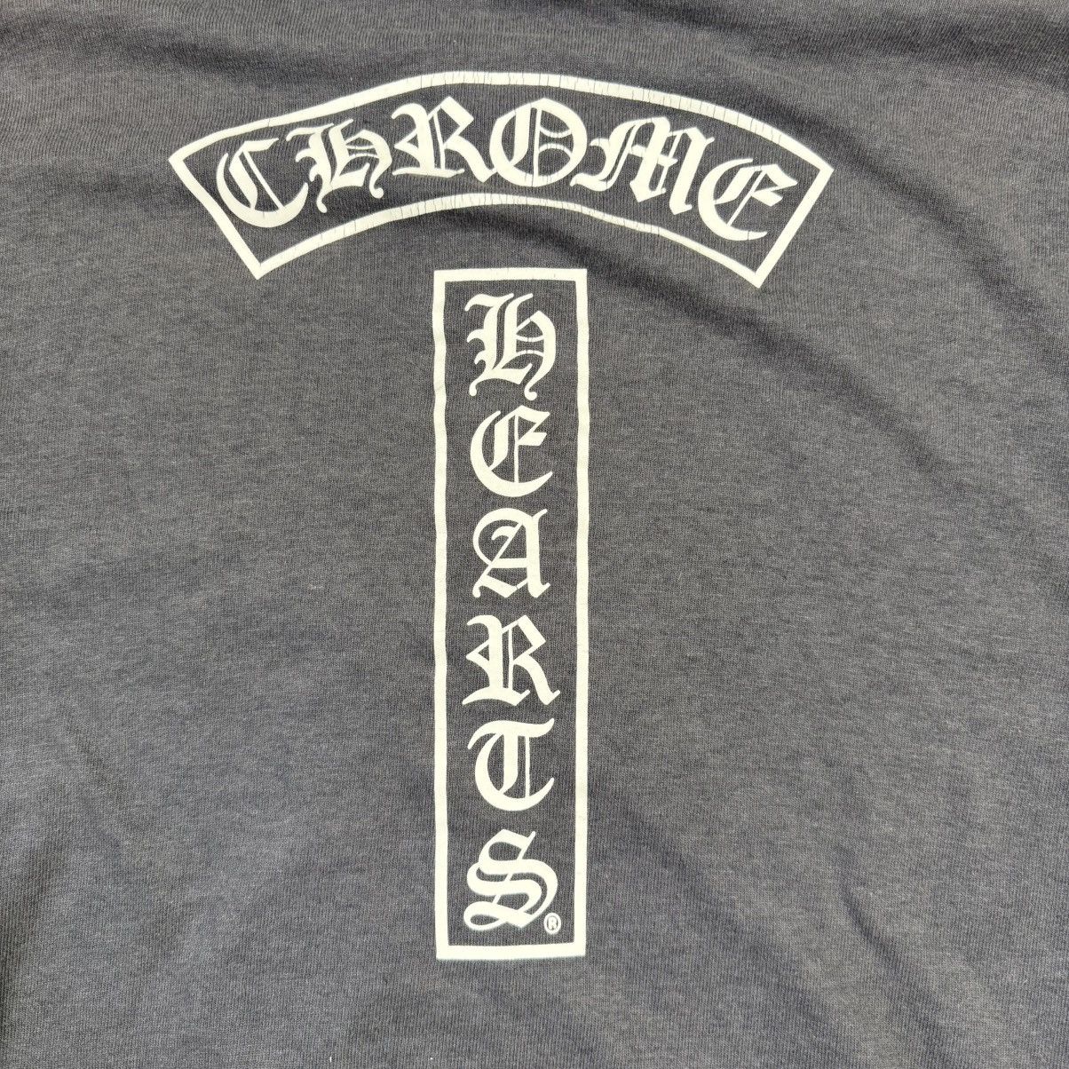 Chrome Hearts Chrome Hearts Vintage Horseshoe ‘Grey’ Zip Hoodie Size US L / EU 52-54 / 3 - 7 Thumbnail