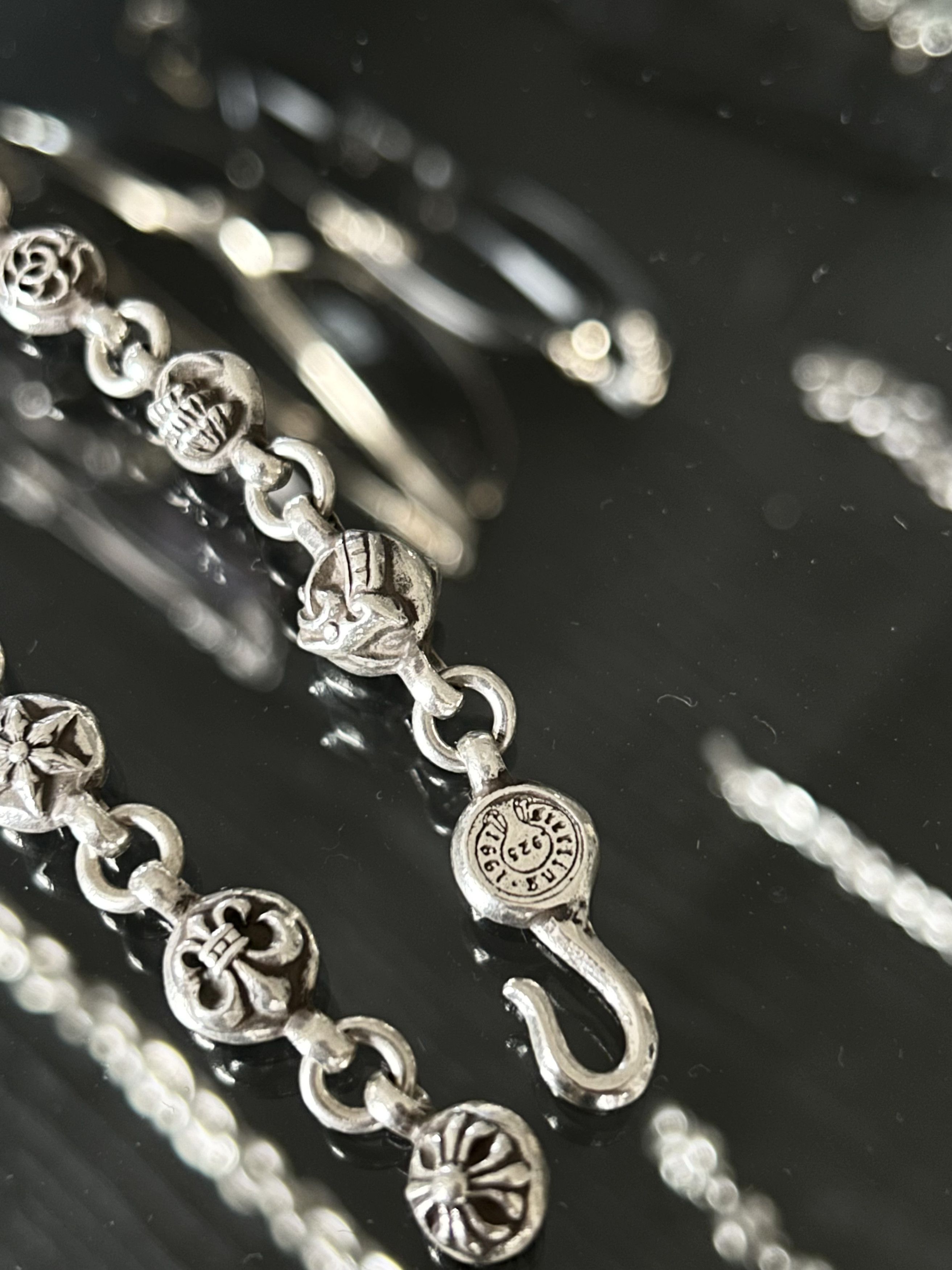 Chrome Hearts Chrome Hearts Adjustable Multi Ball Motif Bracelet Size ONE SIZE - 12 Thumbnail