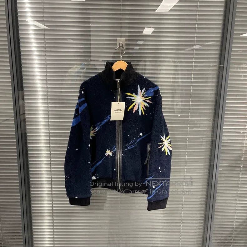 Loewe Loewe Hayao Miyazaki Collaboration Fleece Flame Jacket Size US S / EU 44-46 / 1 - 1 Thumbnail
