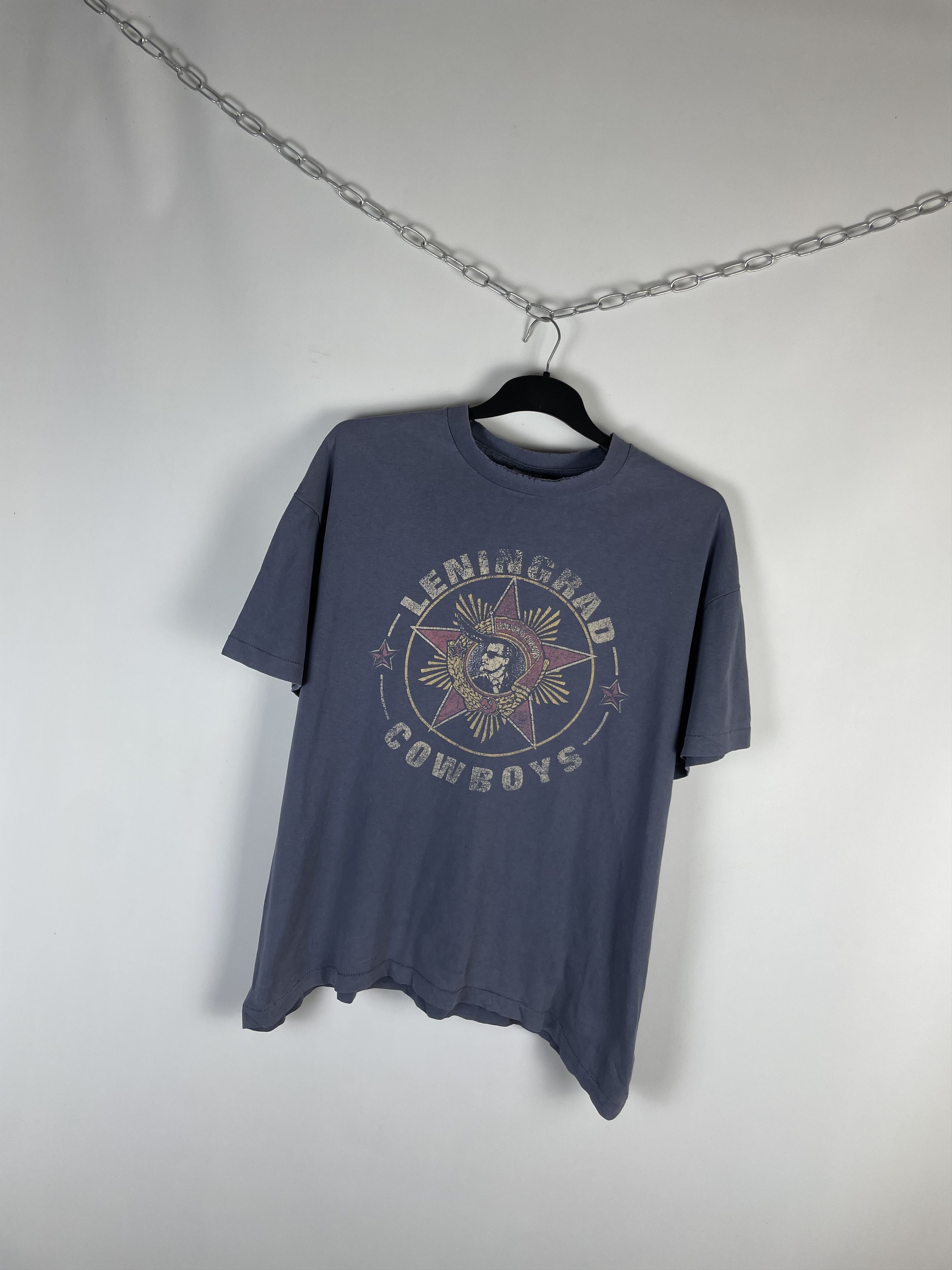 Band Tees Vintage 1995 Leningrad Cowboys Tee Size US XL / EU 56 / 4 - 2 Thumbnail