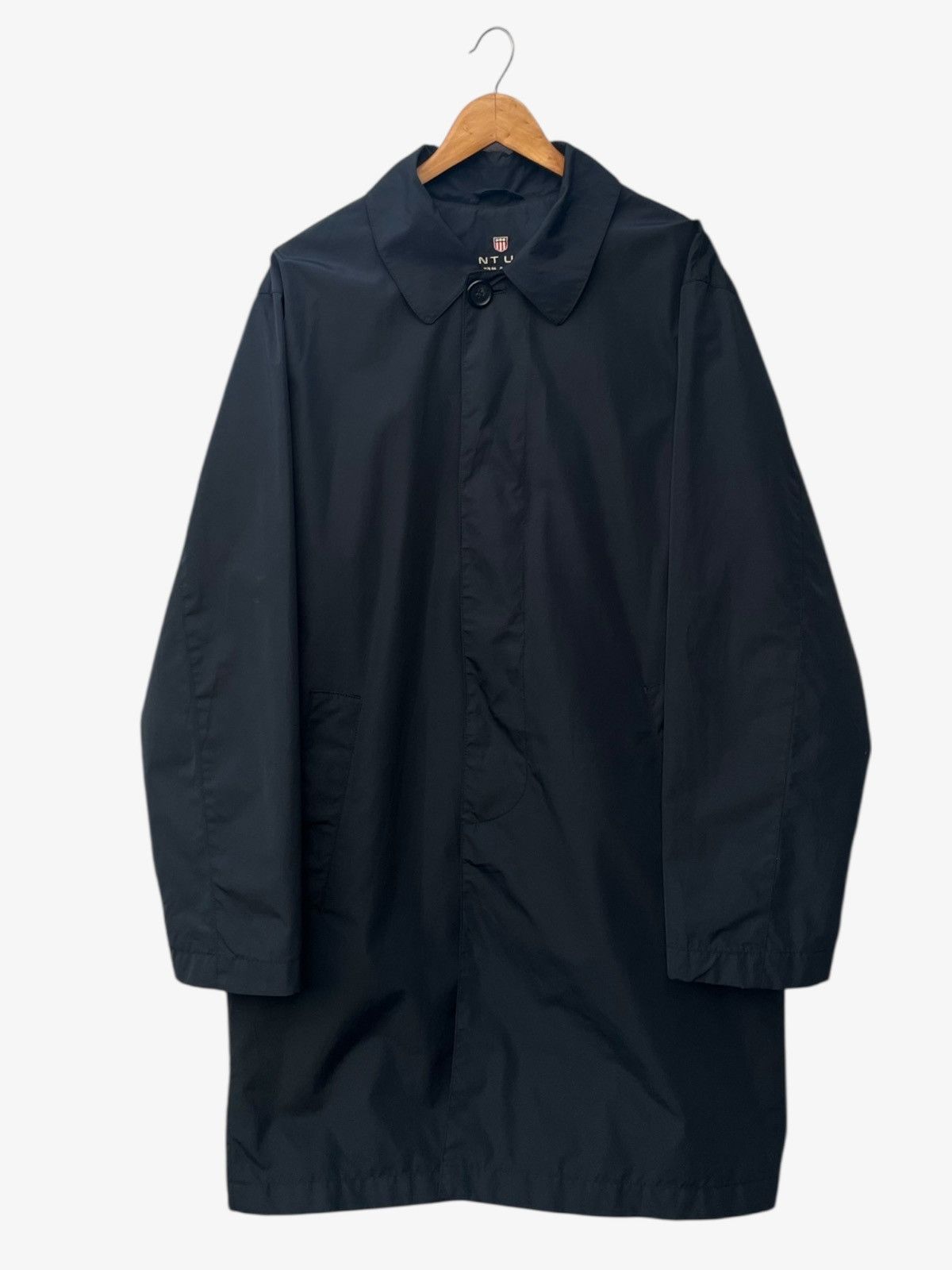 Gant Gant USA Nylon Raincoat Navy Made in Portugal Size US S / EU 44-46 / 1 - 1 Thumbnail