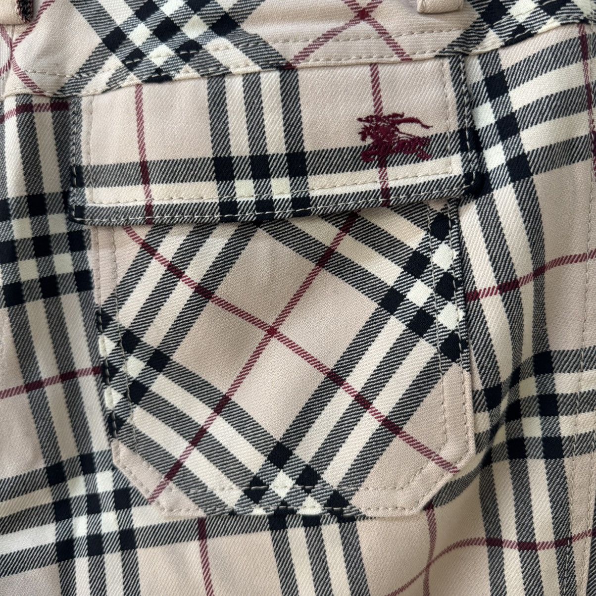 Burberry Burberry Check Pants Size 26" / US 2 / IT 38 - 5 Thumbnail