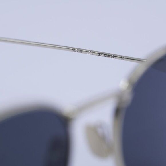 Saint Laurent Paris 🕶️ New Saint Laurent SL799 003 Sunglasses - Shiny Gold Size ONE SIZE - 6 Thumbnail