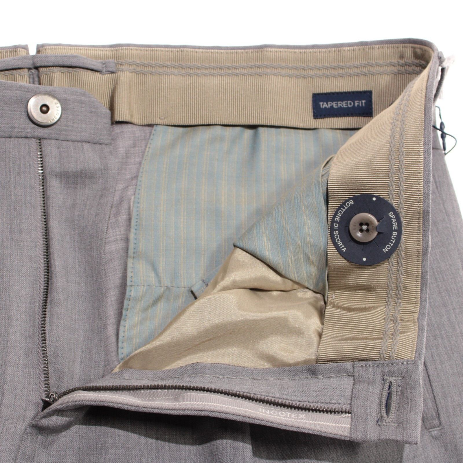Incotex INCOTEX New with tags Dress Pants Size 36 US In Gray Size US 36 / EU 52 - 3 Thumbnail