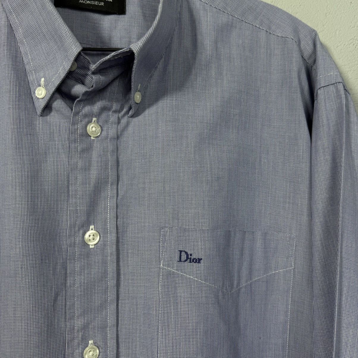 Christian Dior Monsieur Vintge Shirt Button Up Christian Dior Size US L / EU 52-54 / 3 - 5 Thumbnail