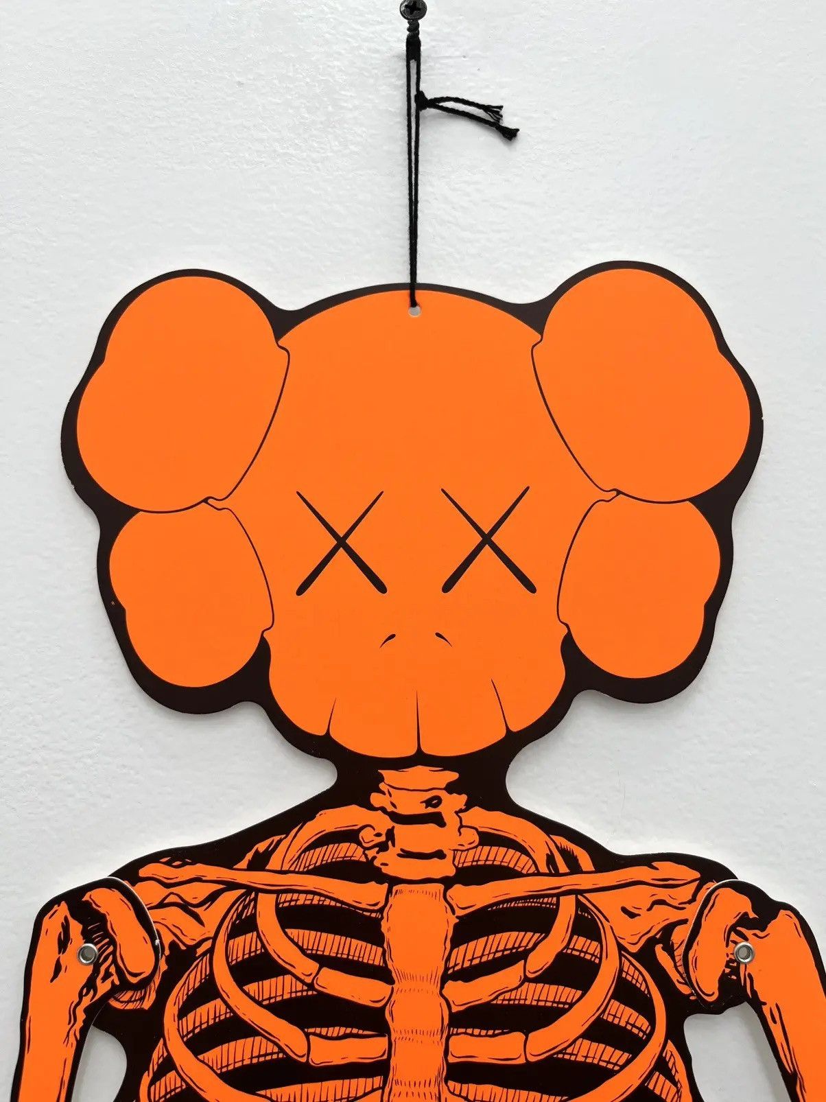 Kaws KAWS Skeleton Board Cut Out Ornament Orange Size ONE SIZE - 5 Thumbnail