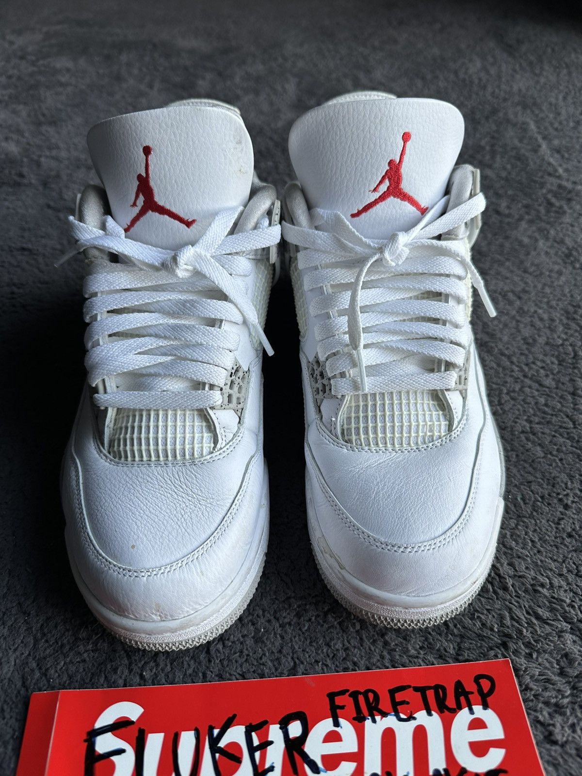 Jordan Brand Air Jordan 4 Retro "White Oreo" size 10US Size US 10 / EU 43 - 1 Thumbnail