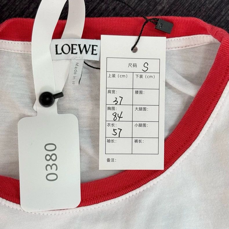 Loewe LOEWE Seafood cartoon logo short sleeves Size S / US 4 / IT 40 - 2 Thumbnail