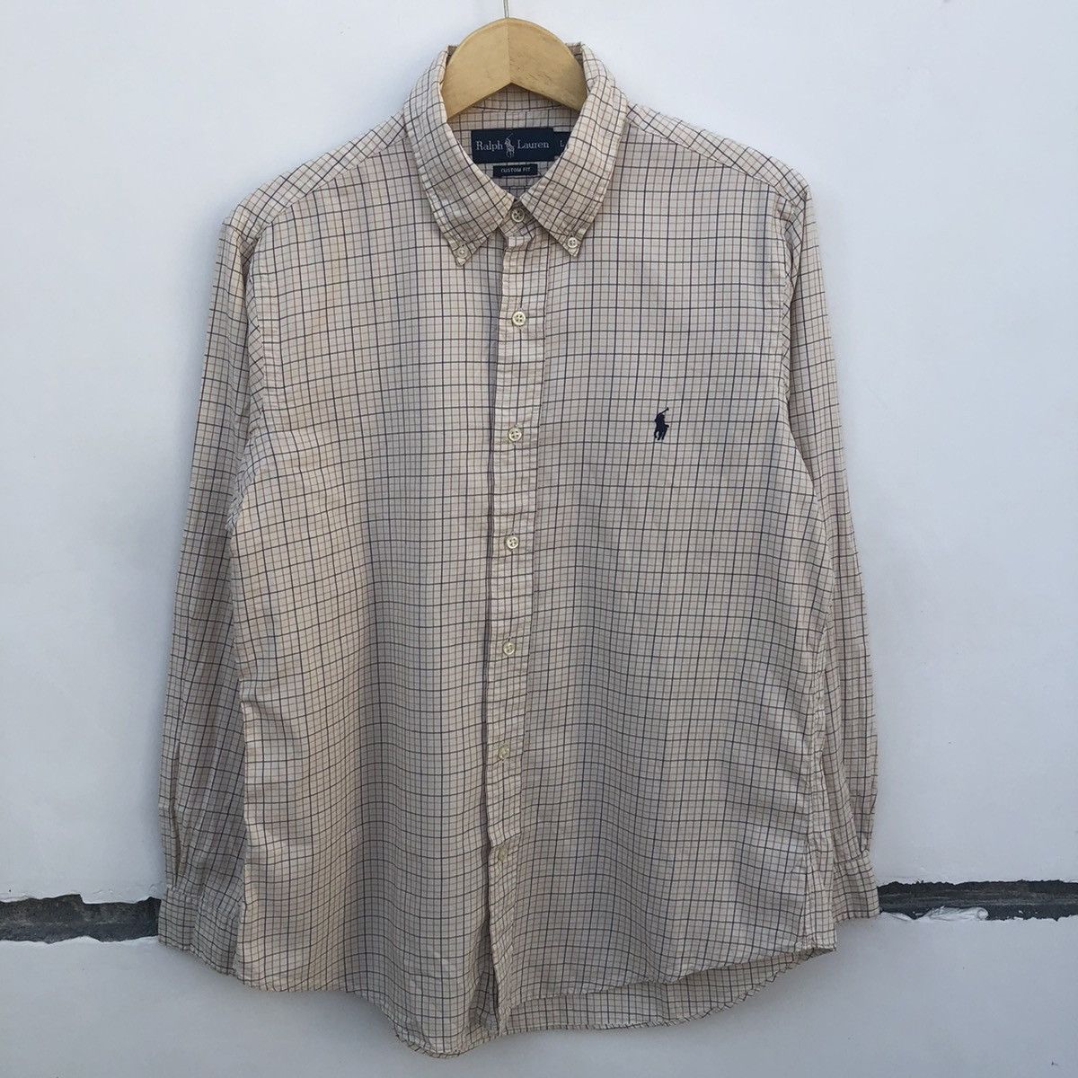 CRAZY VINTAGE Y2K POLO RALPH LAUREN PLAID SHIRT