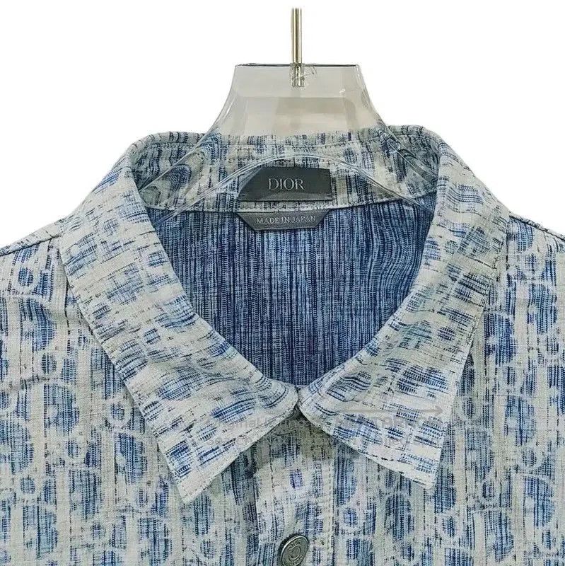 Dior Dior Light Blue Cotton Women's Shirt . Size M / US 6-8 / IT 42-44 - 3 Thumbnail