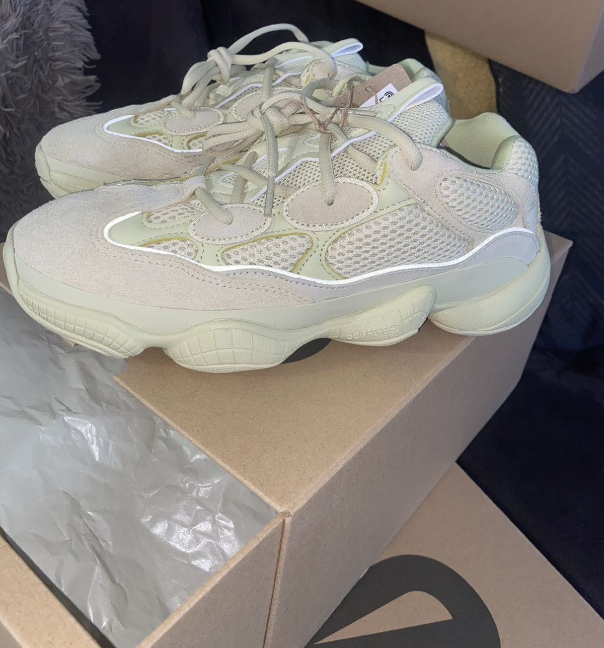 Yeezy adidas Yeezy 500 ‘Super Moon Yellow’ size 7.5M/9W DS OG All Size US 7.5 / EU 40-41 - 1 Thumbnail