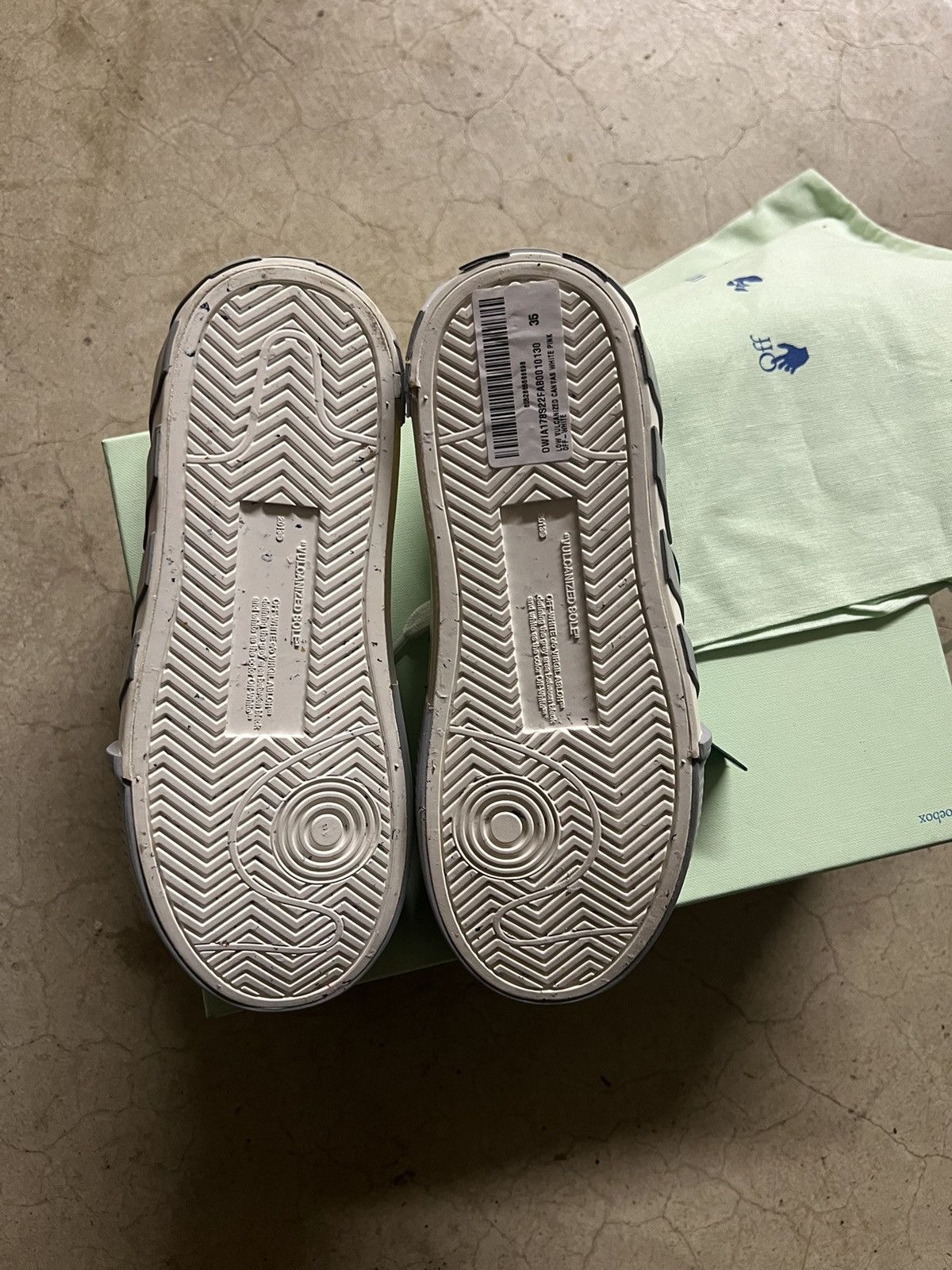Off-White Off white vulcanized Size US 4.5 / IT 34.5 - 4 Thumbnail