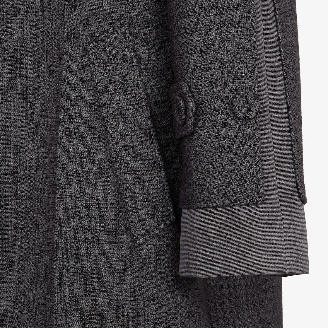 Fendi o1loc1c0426 Overcoat in Grey Size S / US 4 / IT 40 - 3 Thumbnail