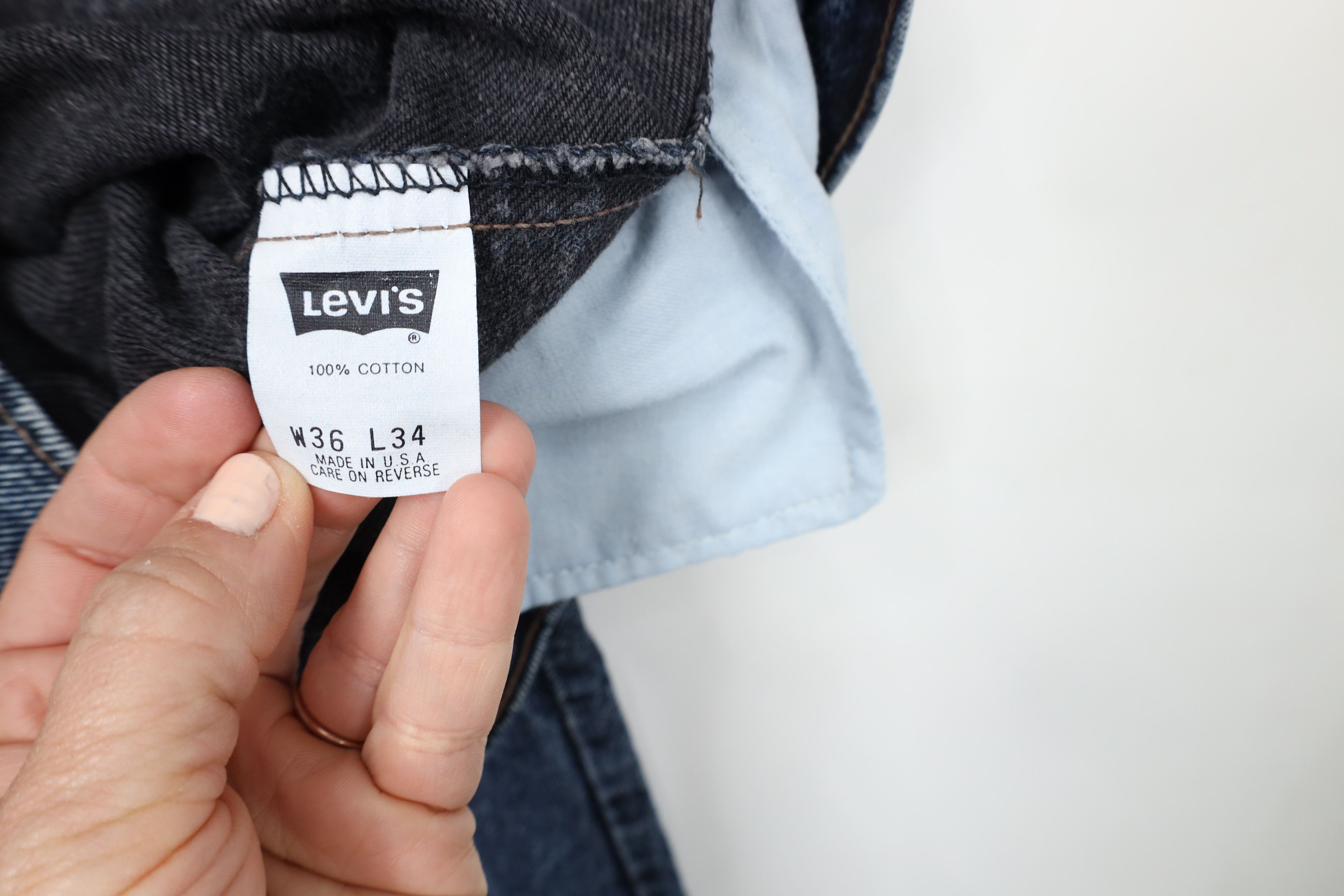 Levi's × Vintage Vintage 80s Levis 505xx Regular Fit Denim Jeans Blue USA Size US 36 / EU 52 - 7 Thumbnail