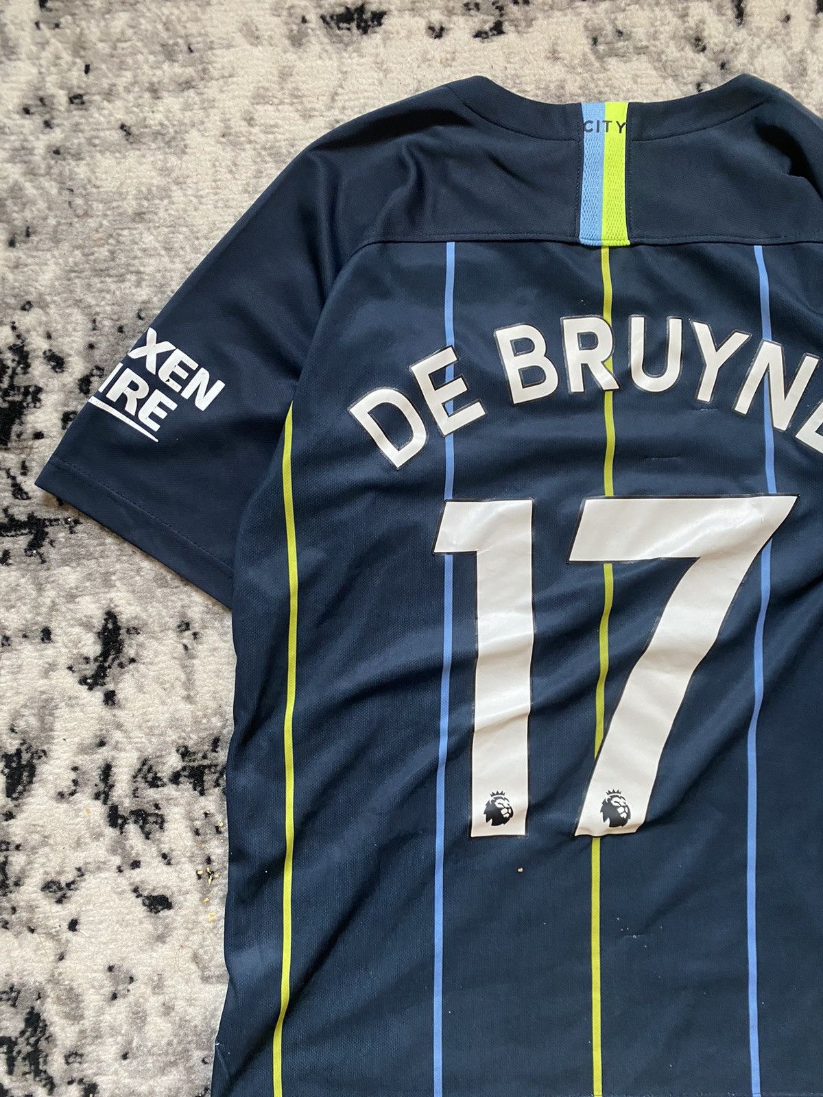 Nike × Vintage Manchester City De Bruyne 2015 2016 football soccer jersey Size US S / EU 44-46 / 1 - 8 Thumbnail