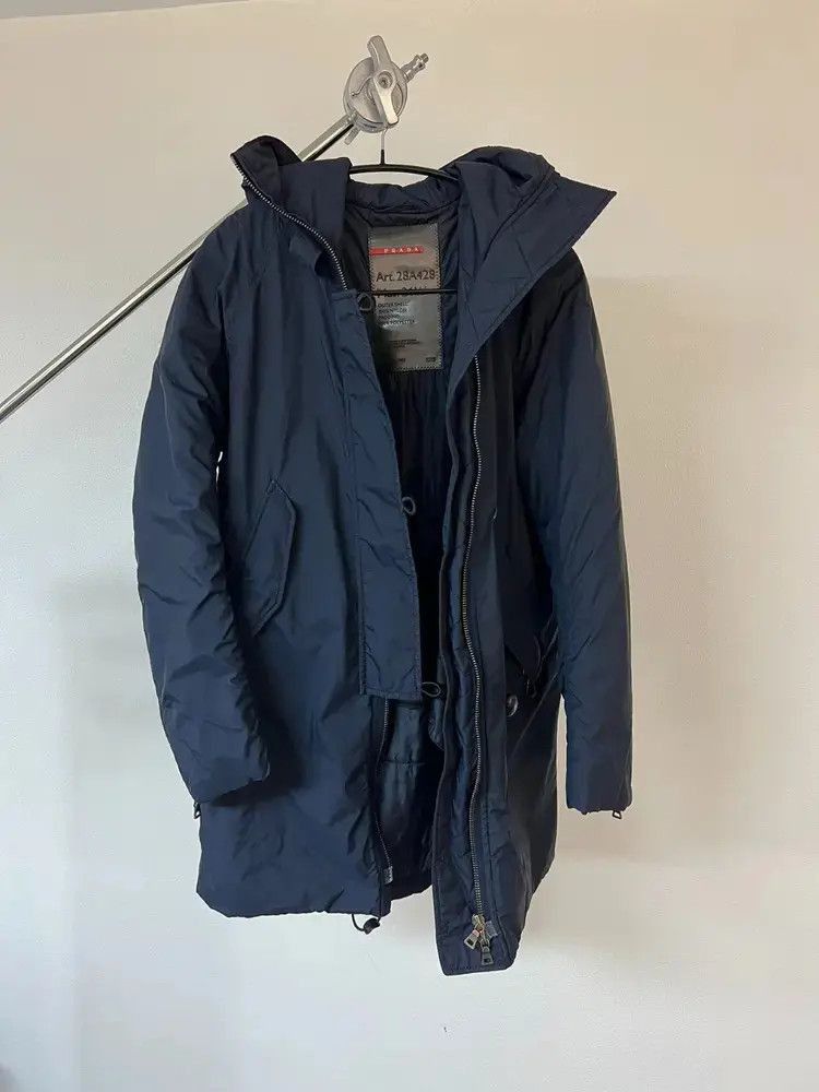 Vintage Vintage Prada Sports Red Label Down Jacket Size US S / EU 44-46 / 1 - 1 Thumbnail