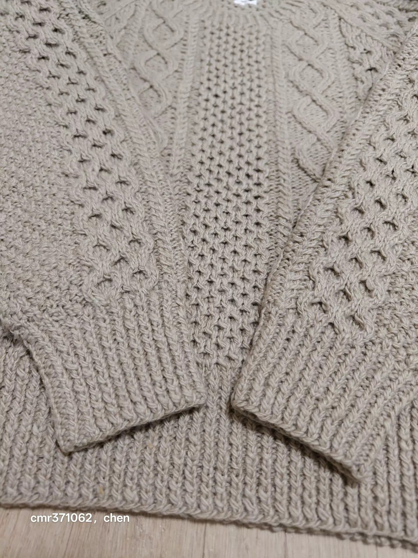 Visvim VISVIM 19AW GALWAY CREW HAND-KNIT(N.D.) Ivory 3 (Slim) Size US L / EU 52-54 / 3 - 5 Thumbnail
