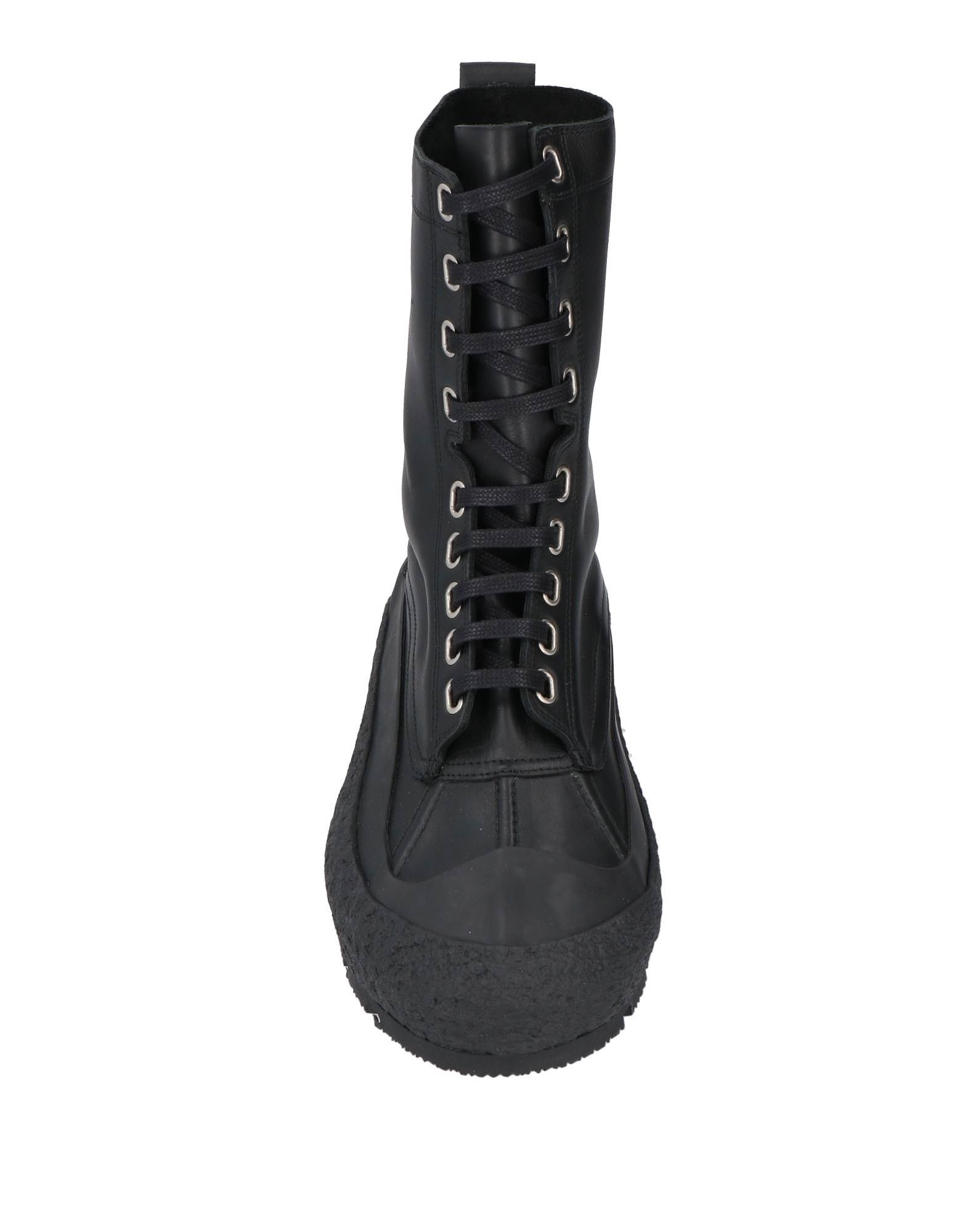 Jil Sander o1tko10426 Leather Ankle Boots in Black Size US 9 / EU 42 - 4 Thumbnail