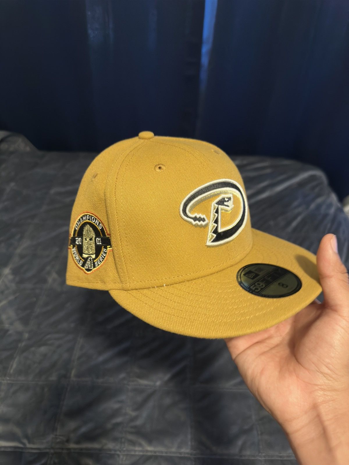 New Era New Era Arizona Diamondbacks Size 8 Fitted Hat Size ONE SIZE - 1 Thumbnail