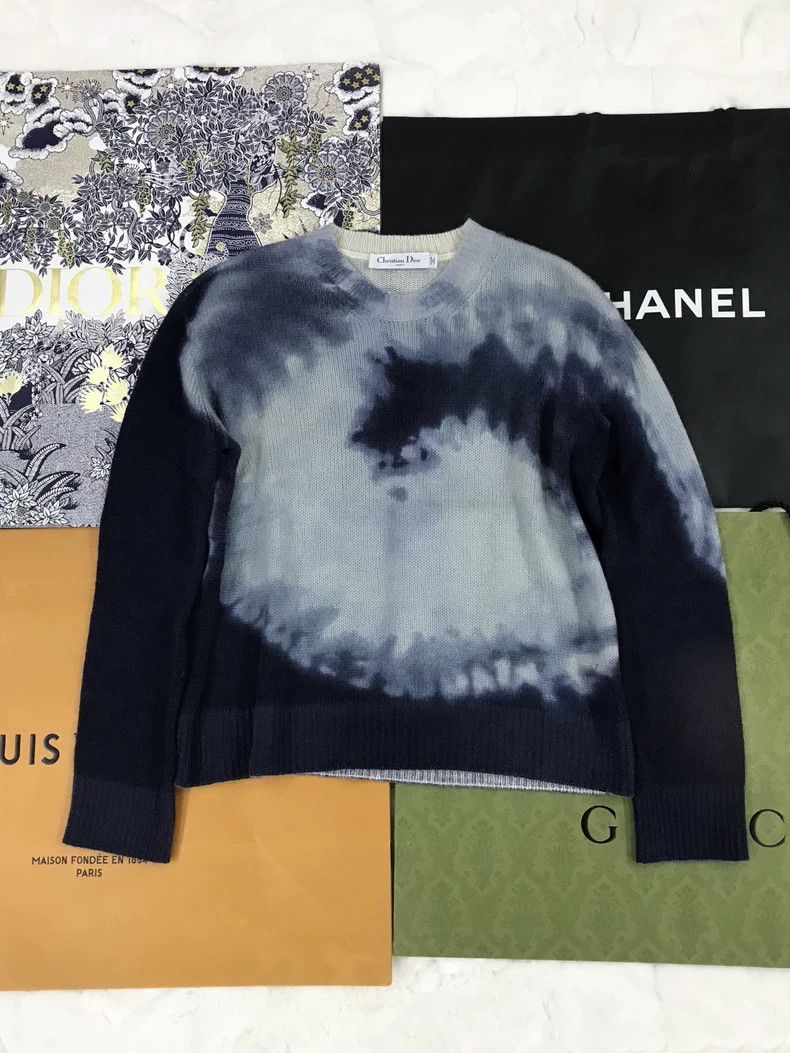 Dior Dior Tie-Dye Bee Sweater Size US XS / EU 42 / 0 - 1 Thumbnail