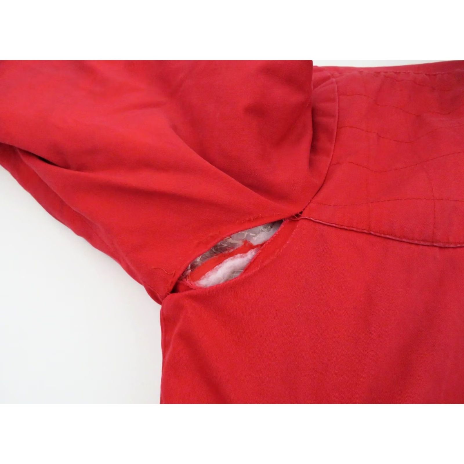 Sears VINTAGE 70s Sears Red Cruiser Jacket Mens Large Workwear Canvas Parka Size US L / EU 52-54 / 3 - 7 Thumbnail
