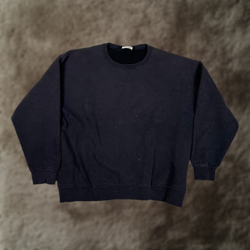 Vintage VINTAGE Cheetah Sweatshirt Mens XL Black Blank Fleece Crewneck USA Made Pullover Size US XL / EU 56 / 4 - 1 Thumbnail