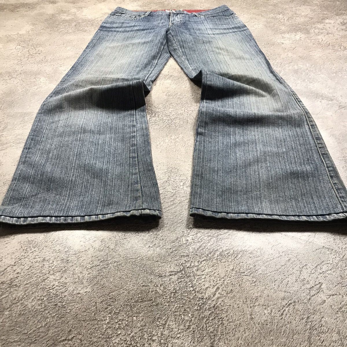 Vintage Vintage 90s Faded Baggy Distressed Jeans Grunge Streetwear 2 Size 29" - 1 Thumbnail
