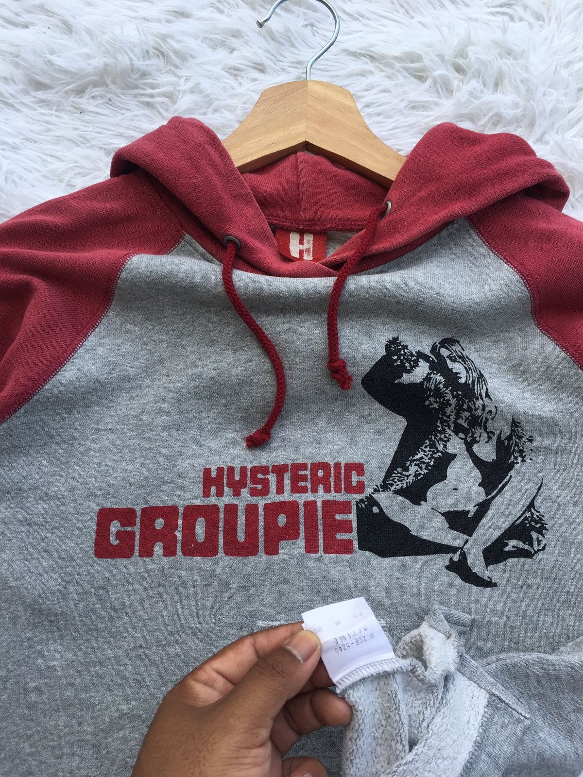 Hysteric Glamour Rare Vintage Hysteric Glamour Groupie Hoodie Size US S / EU 44-46 / 1 - 12 Thumbnail