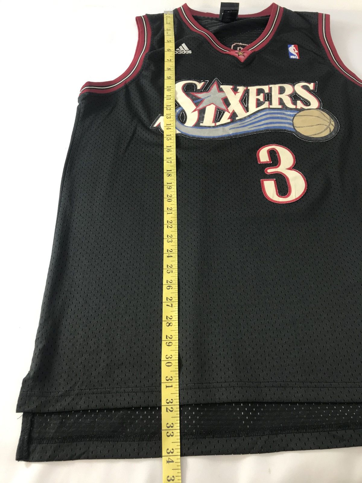 Adidas Adidas Allen Lverson Philadelphia 76er Sixer Tank Top Jersey Size US XL / EU 56 / 4 - 11 Thumbnail