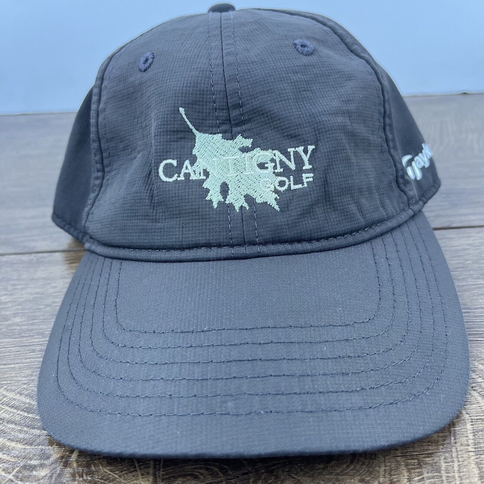 Other Cantingny Golf Hat TaylorMade Gray Adjustable Hat Gray Adult Size ONE SIZE - 1 Thumbnail