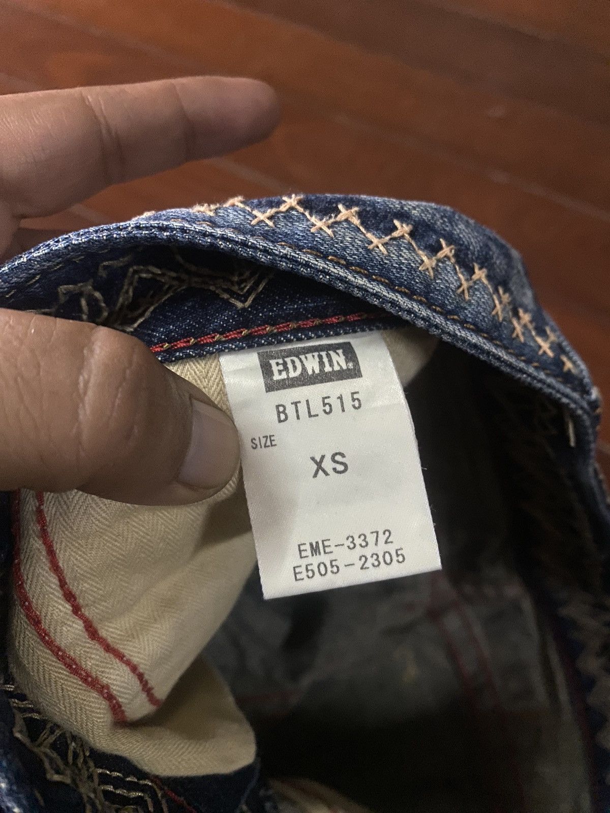Designer × Edwin FIRE 🔥 EDWIN BLUE TRIP WIDE LEG BOOT CUT Size 30" / US 8 / IT 44 - 20 Thumbnail