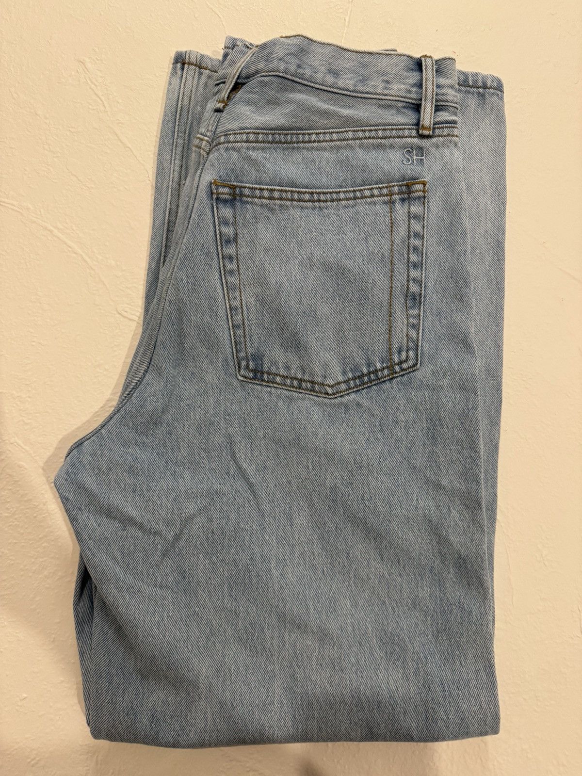 Other Still Here Nyc Everyday Jean - Vintage Blue Size US 31 - 1 Thumbnail