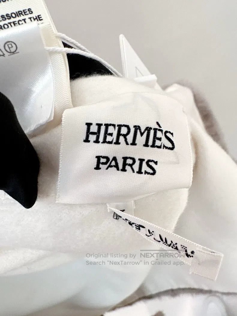 Hermes Hermes Polka dot patterned fur coat Size XXS / US 00 / IT 34 - 3 Thumbnail