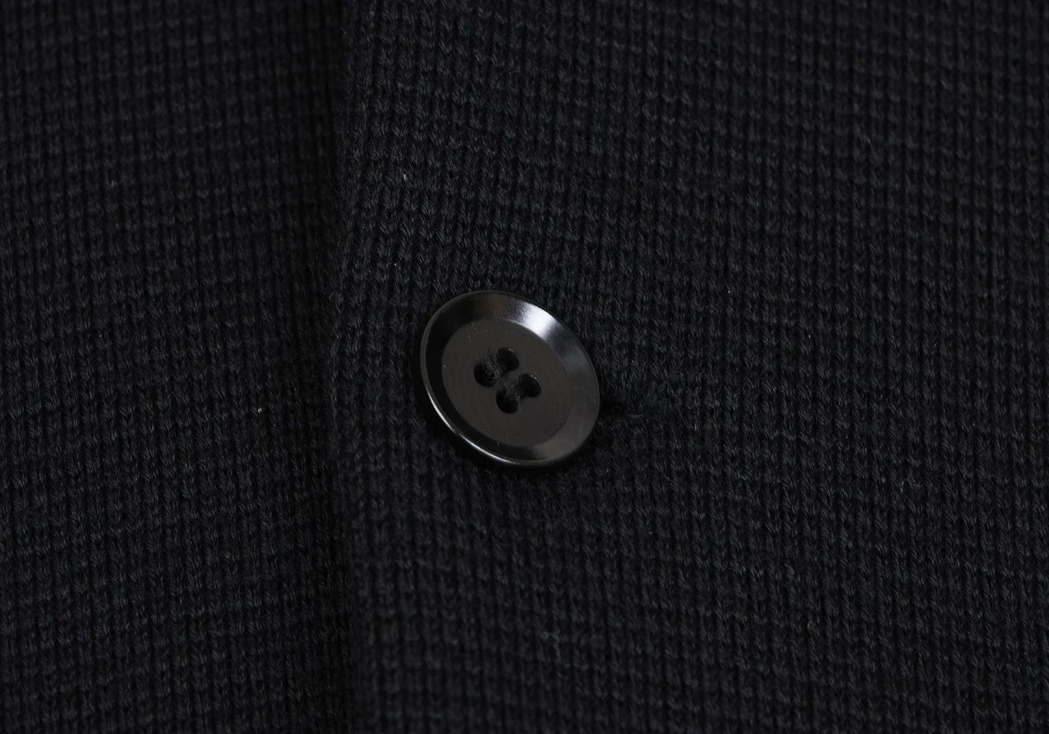 Yohji Yamamoto Yohji Yamamoto Wool Knit Jacket Black 3 Size US L / EU 52-54 / 3 - 4 Thumbnail