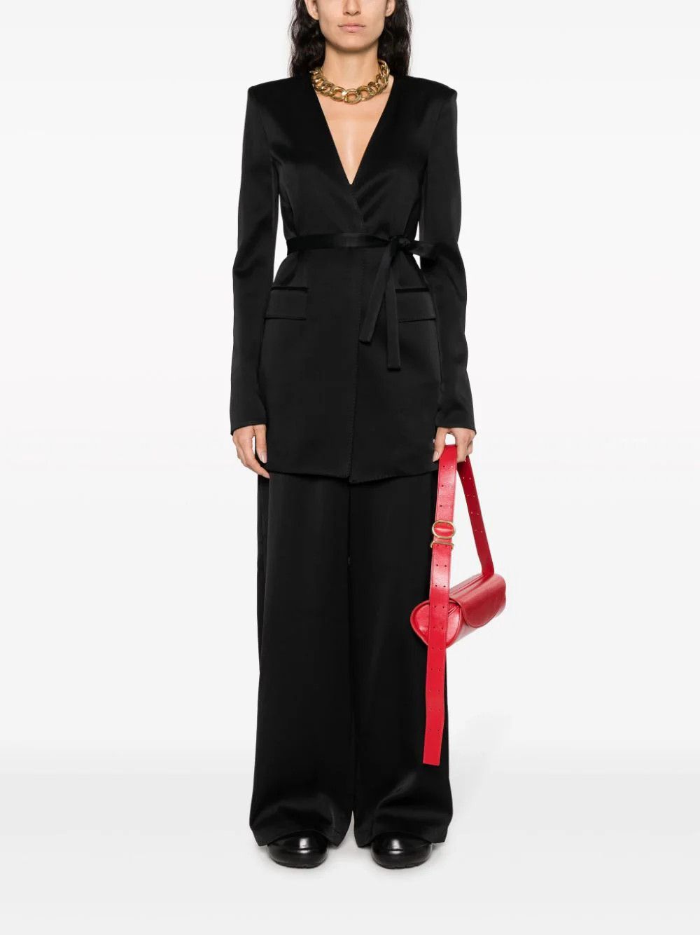 Jil Sander o1y1025 Casual Pant in Black Size 25" / US 0 / IT 36 - 5 Thumbnail
