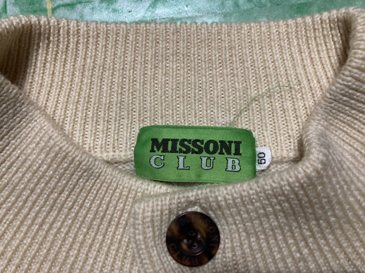 Japanese Brand × Missoni Missoni Cardigan Crazy Man’ Wool Size US L / EU 52-54 / 3 - 3 Thumbnail