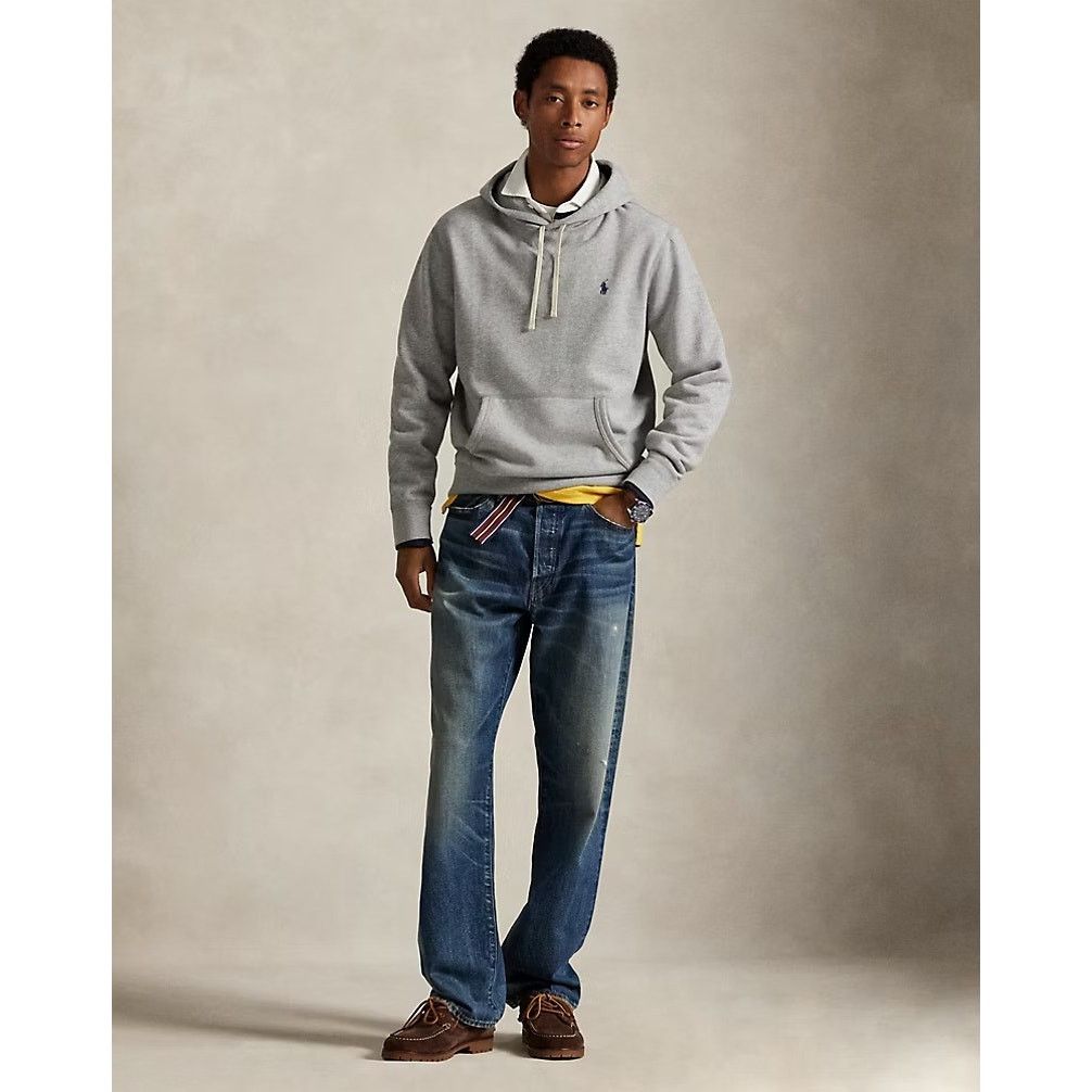 Polo Ralph Lauren POLO Ralph Lauren The RL Fleece Hoodie Heather Gray Mens XS Size US XS / EU 42 / 0 - 8 Thumbnail
