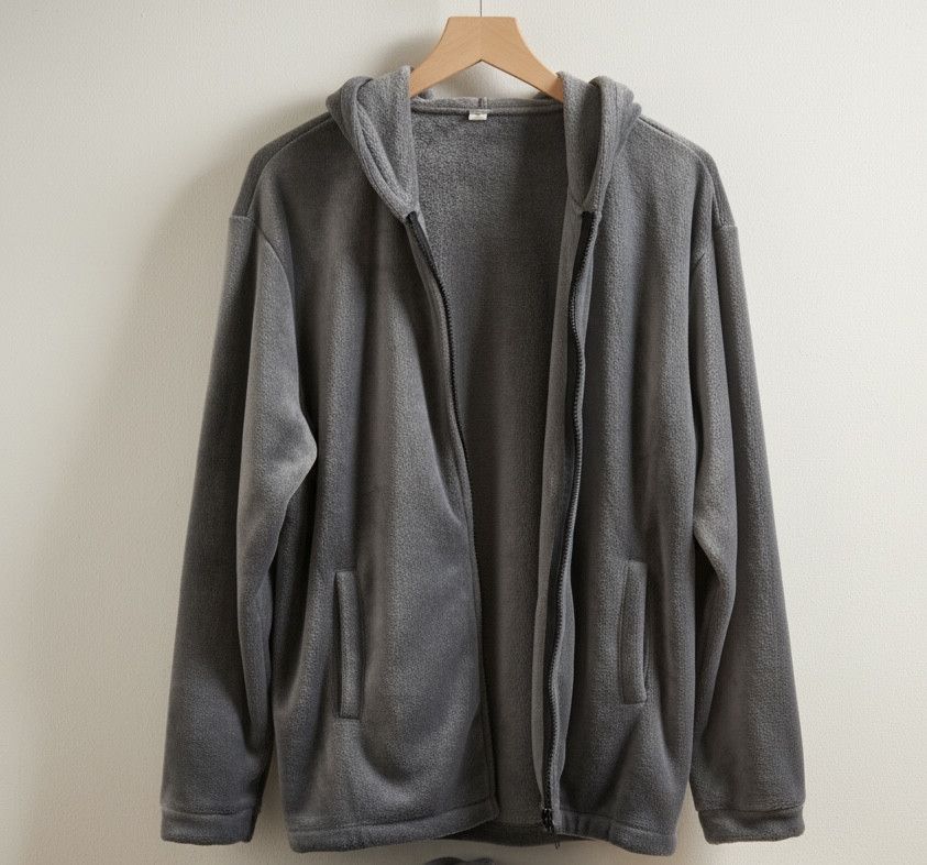 Other Vintage Fleece Jacket Streetwear Hiphop Zipper Hoodie Coat Size US XL / EU 56 / 4 - 1 Thumbnail
