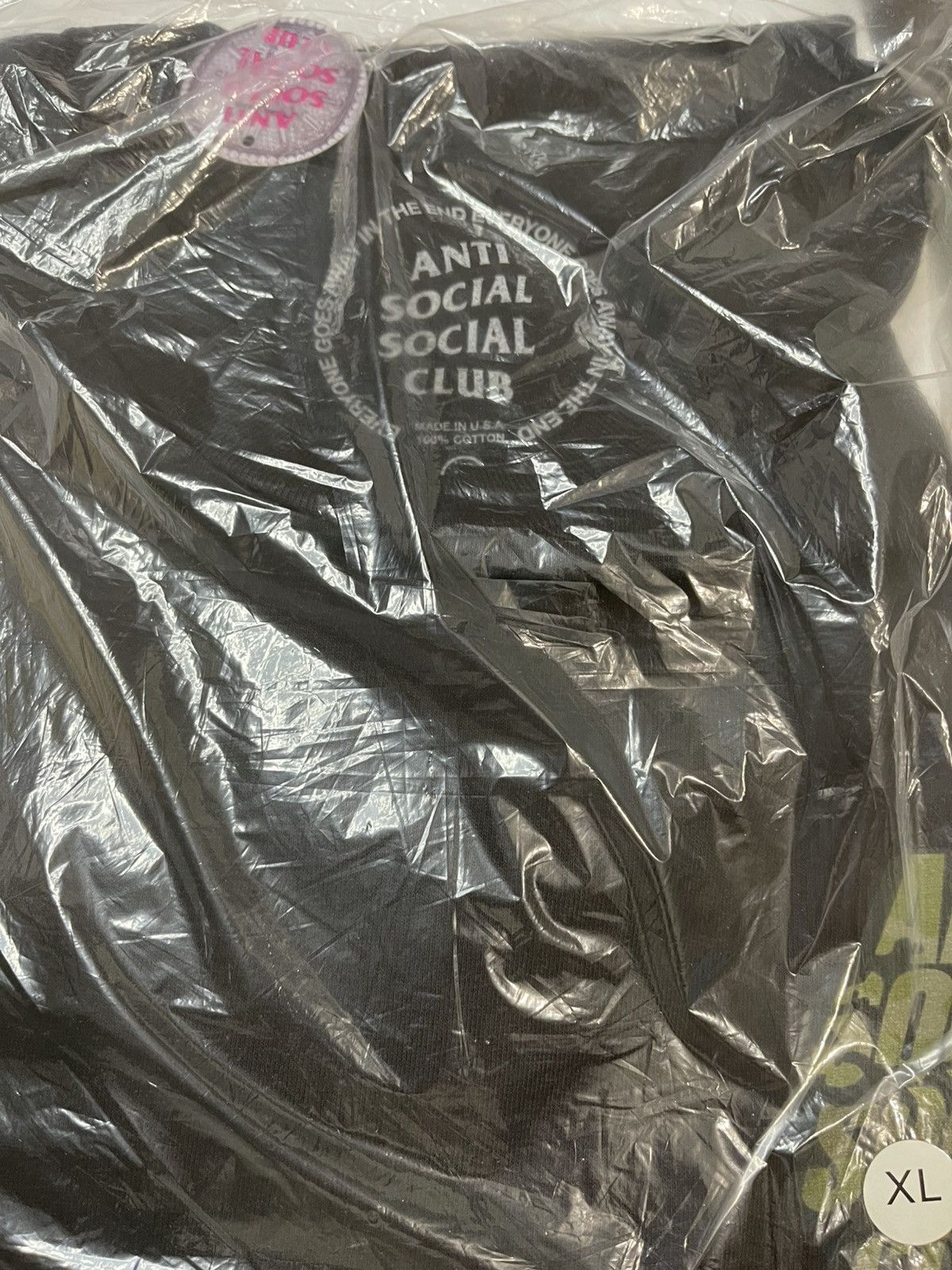 Anti Social Social Club Anti Social Social Club Blocked Camo Black Tee XL Size US XL / EU 56 / 4 - 2 Thumbnail