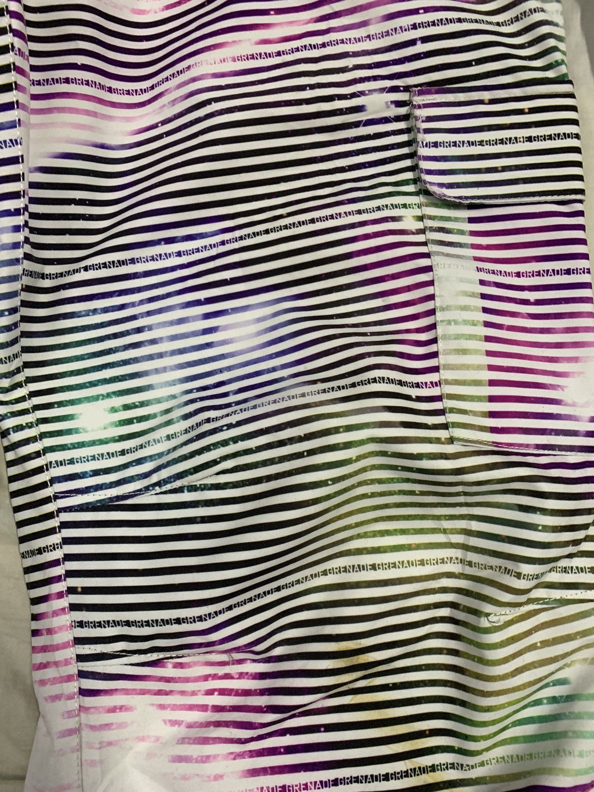 Japanese Brand Grenade “Viva La Grenade” Galaxy Print Snowboarding Pants Size US 34 / EU 50 - 9 Thumbnail