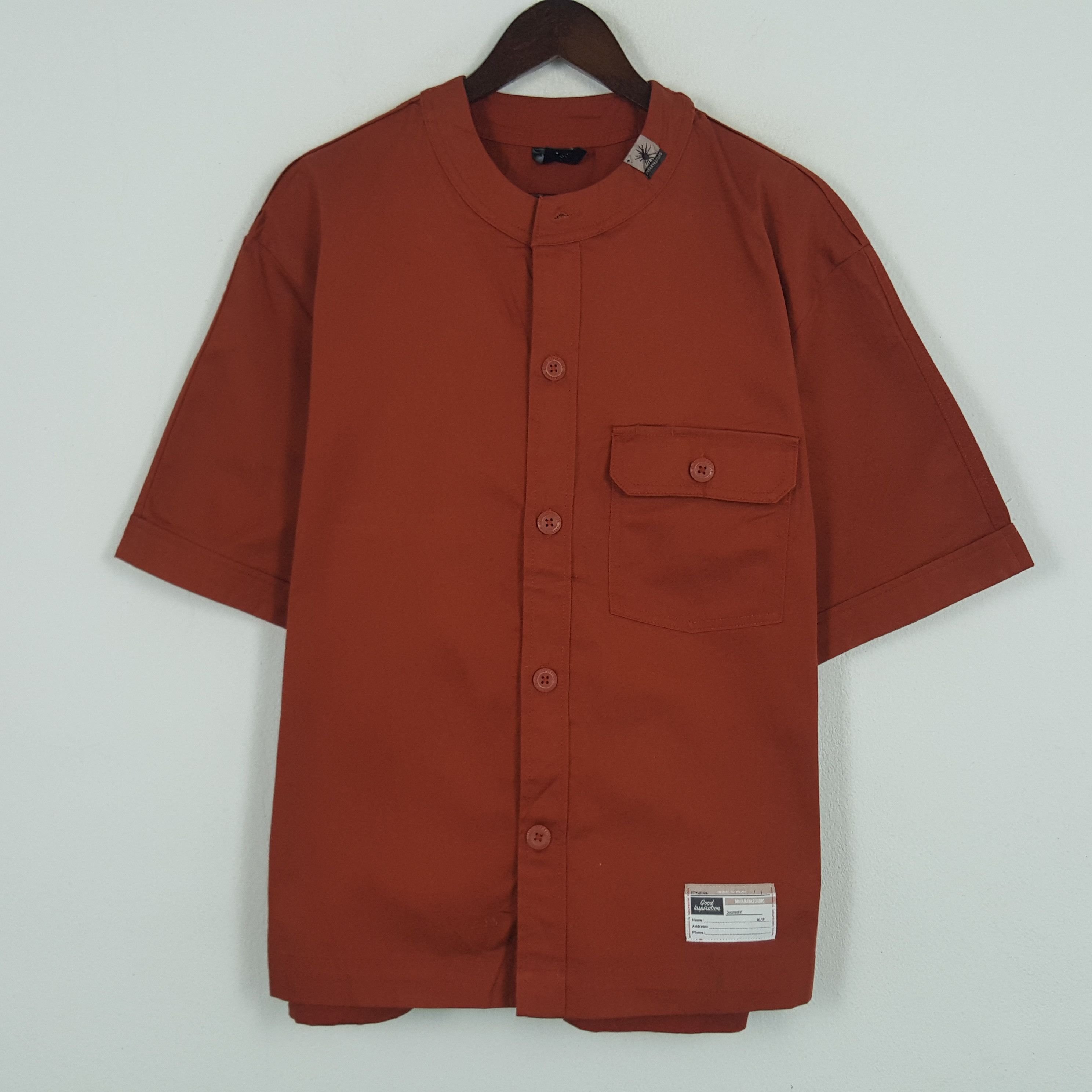 Japanese Brand × Maison MIHARA YASUHIRO × Vintage Vintage Miharayasuhiro Worker Button Up Shirt Size US L / EU 52-54 / 3 - 1 Thumbnail