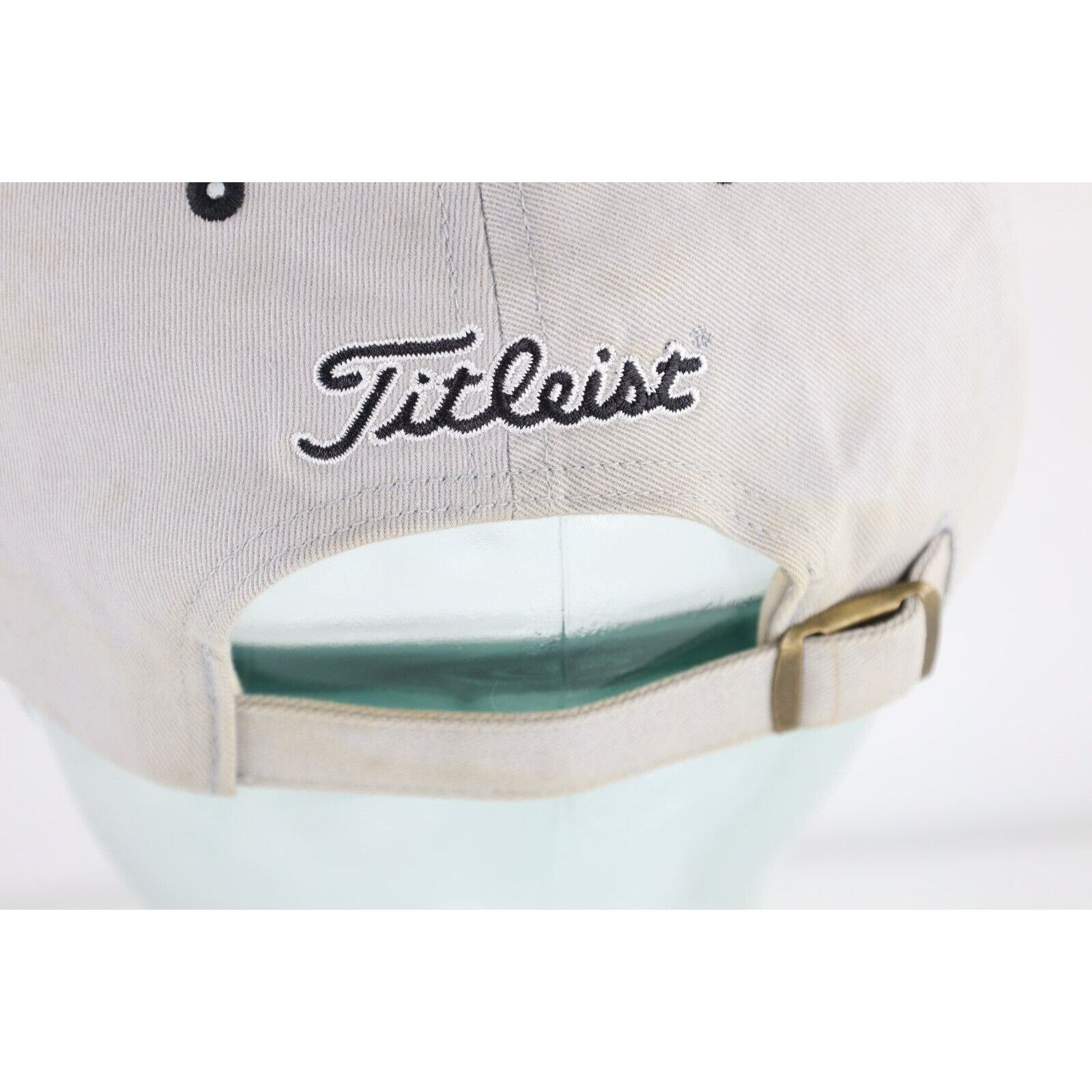 Titleist × Vintage Vintage Spell Out Distressed Titleist Golf Cotton Dad Hat Size ONE SIZE - 7 Thumbnail