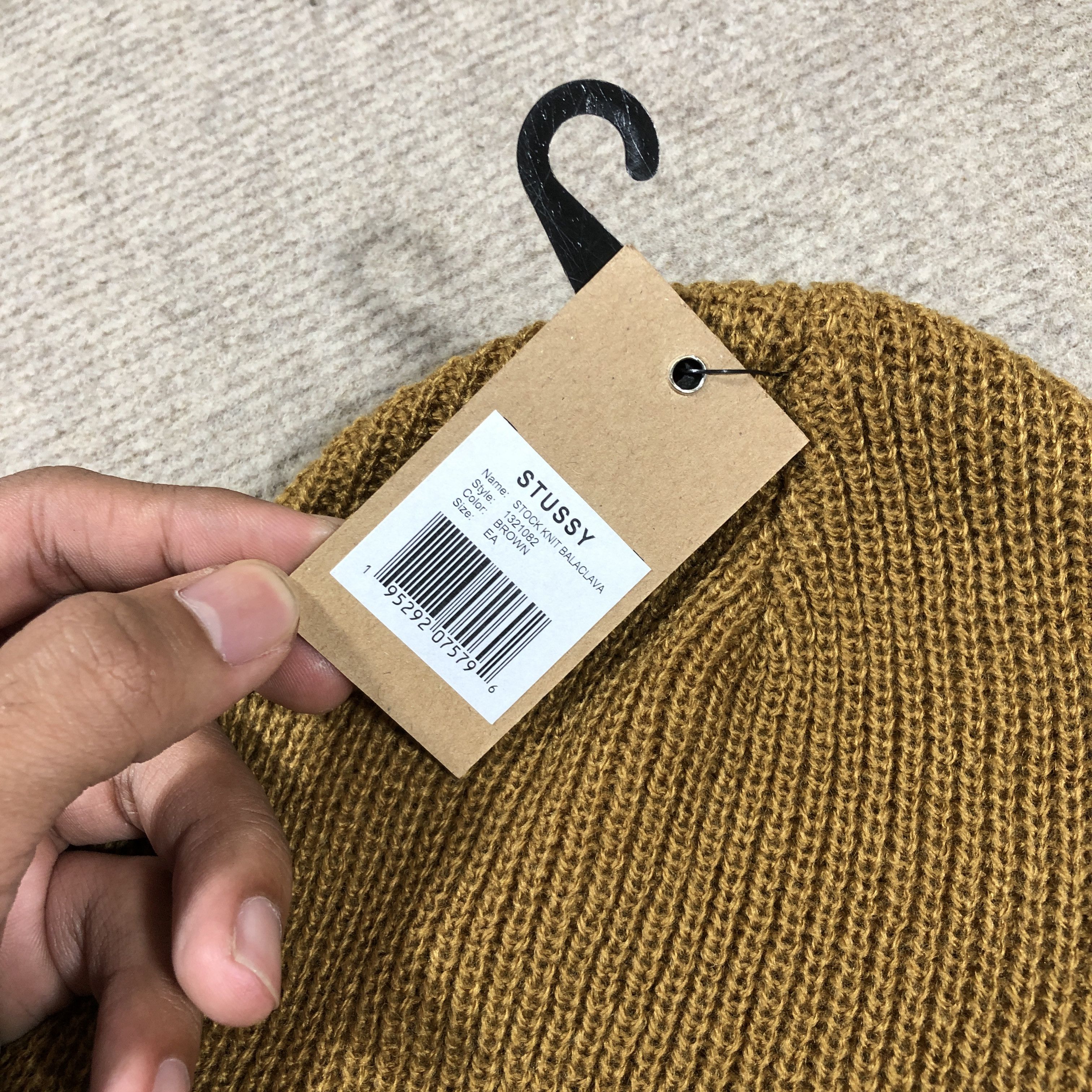 Stussy STUSSY BALACLAVA • BROWN Size ONE SIZE - 3 Thumbnail