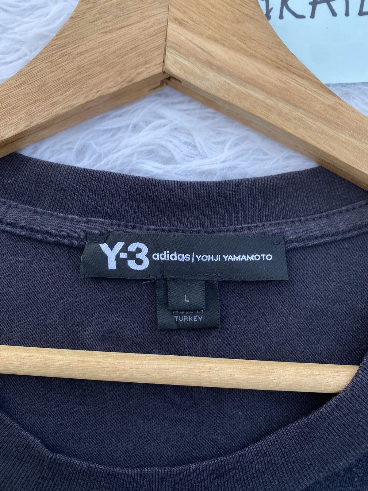 Adidas Rare Adidas Y3 Yohji Yamamoto Tshirt Size US L / EU 52-54 / 3 - 7 Thumbnail