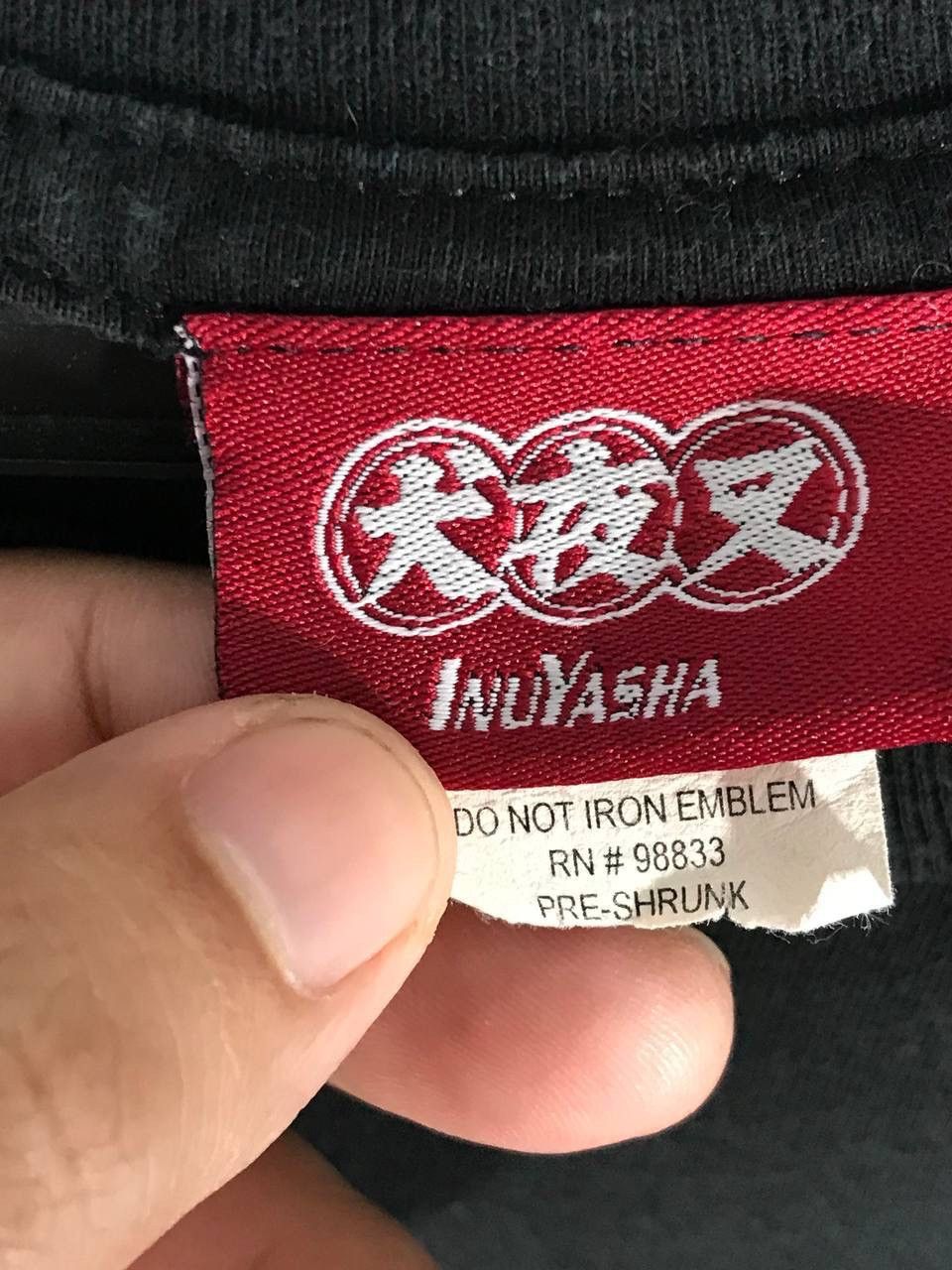 Anime vintage Inuyasha anime Size US S / EU 44-46 / 1 - 7 Thumbnail